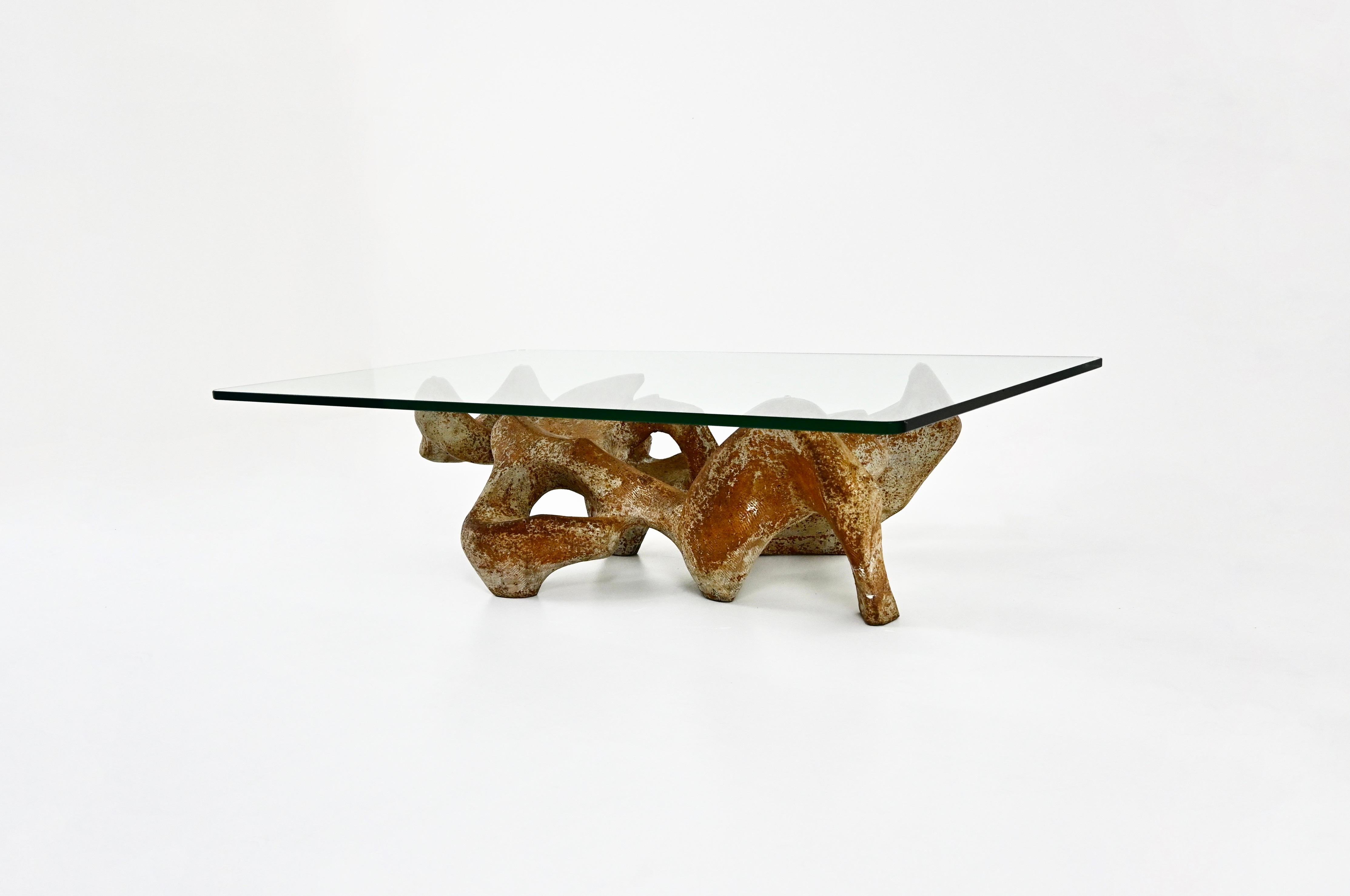 Table basse de Claudio Trevi, 1970 Bon état - En vente à bruxelles, BE