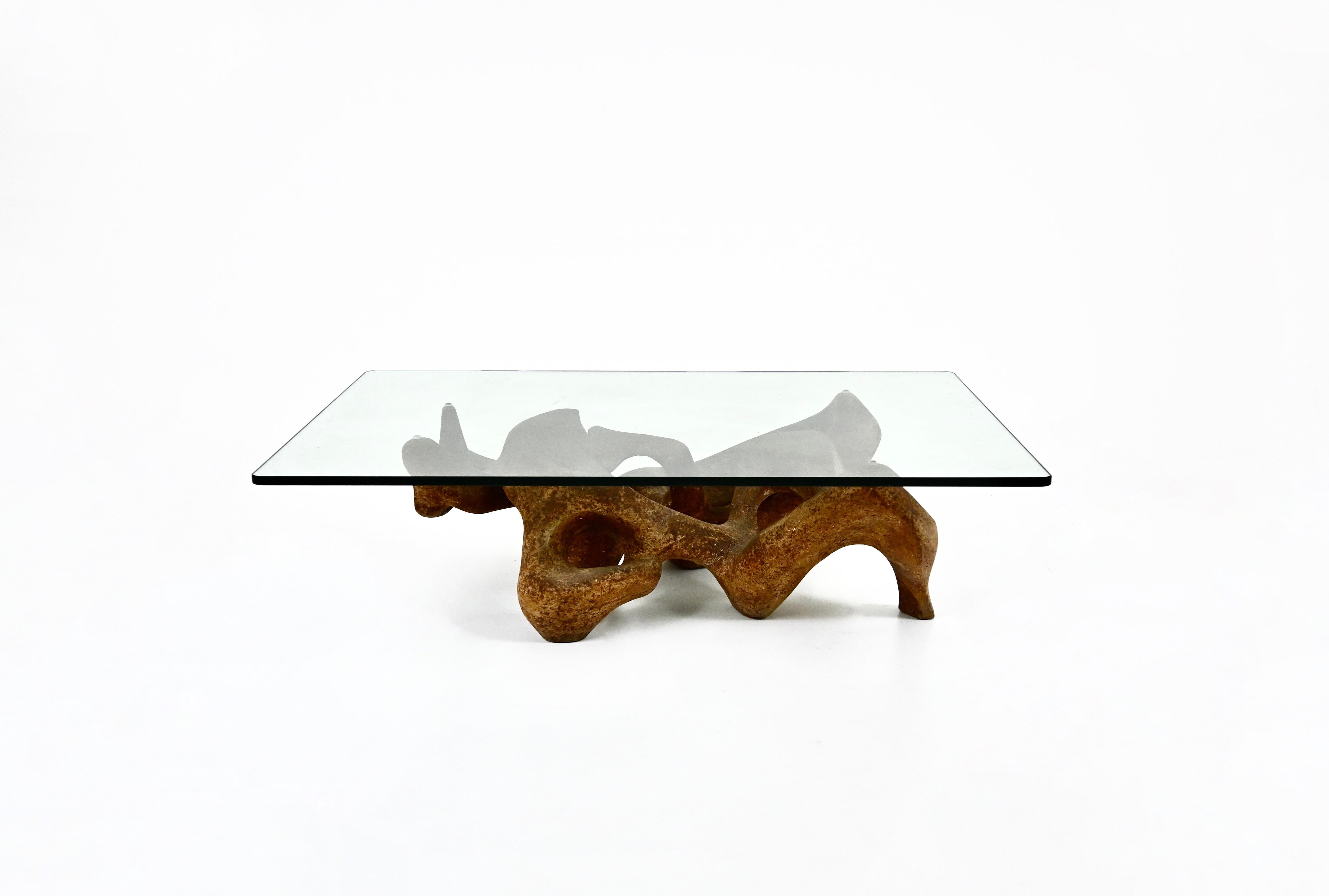 Coffee table by Claudio Trevi, 1970s In Good Condition For Sale In bruxelles, BE