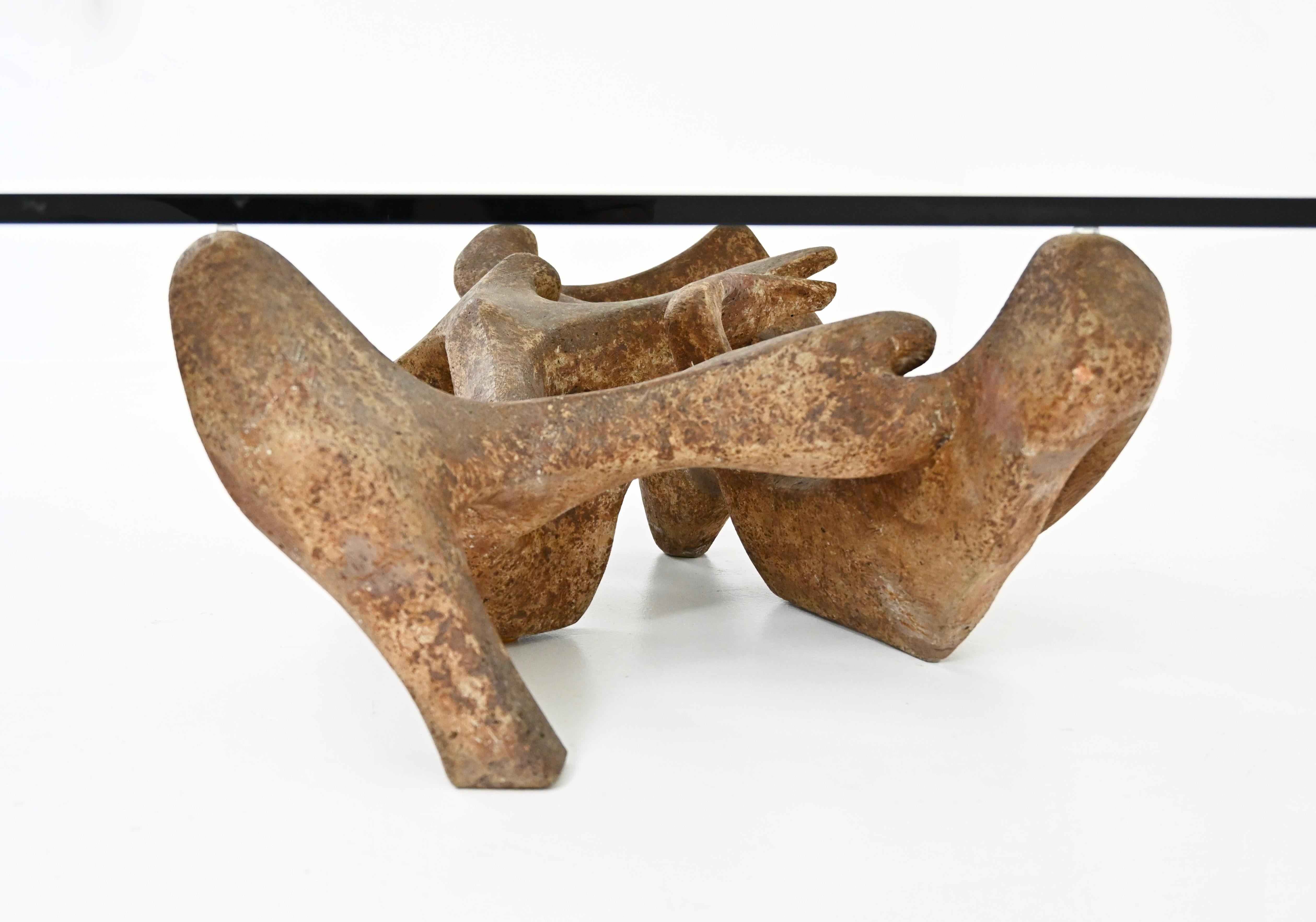 Coffee table by Claudio Trevi, 1970s For Sale 2