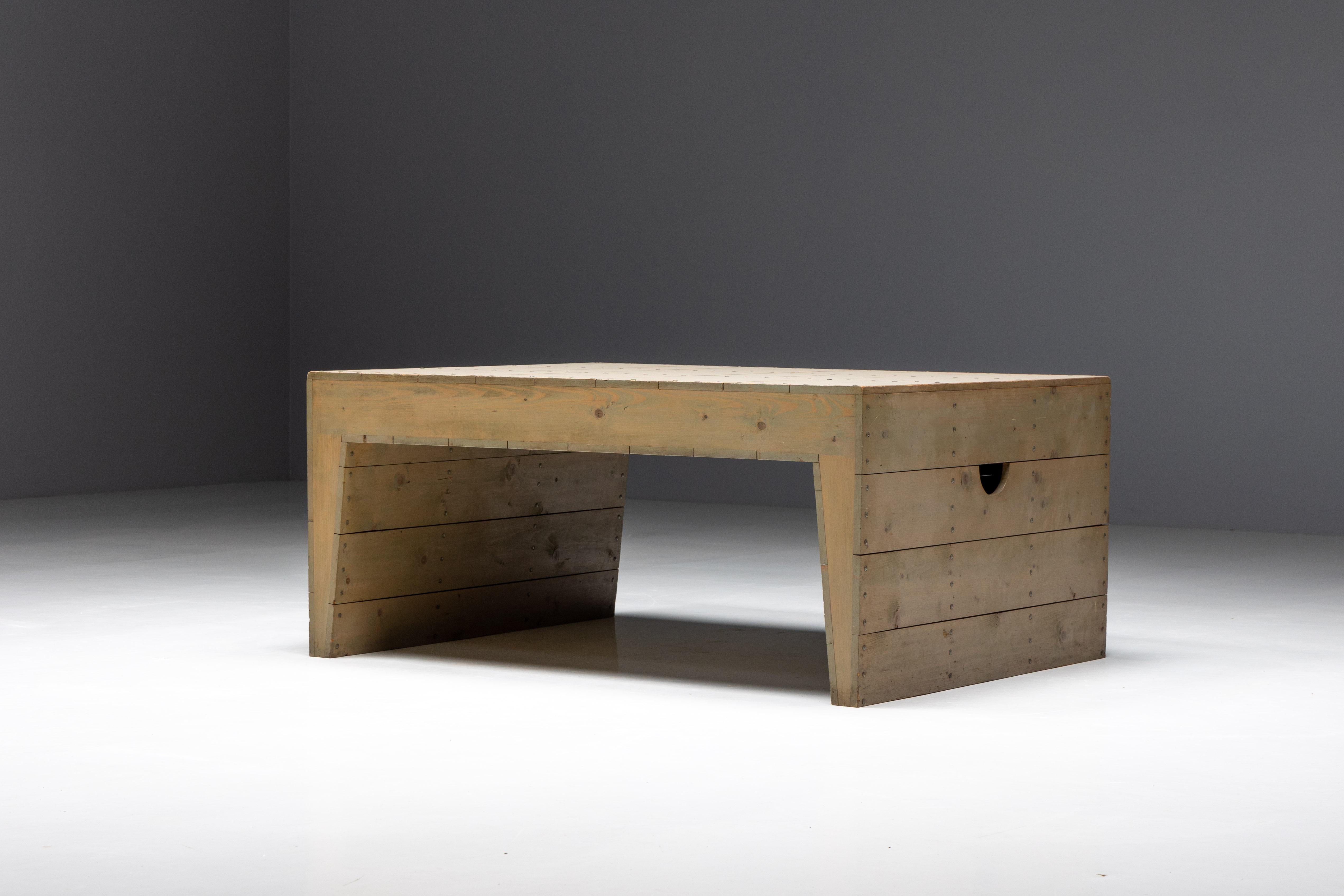 Tavolino di Dom Hans van der Laan & Jan de Jong, Paesi Bassi, anni '60 In condizioni ottime in vendita a Antwerp, BE