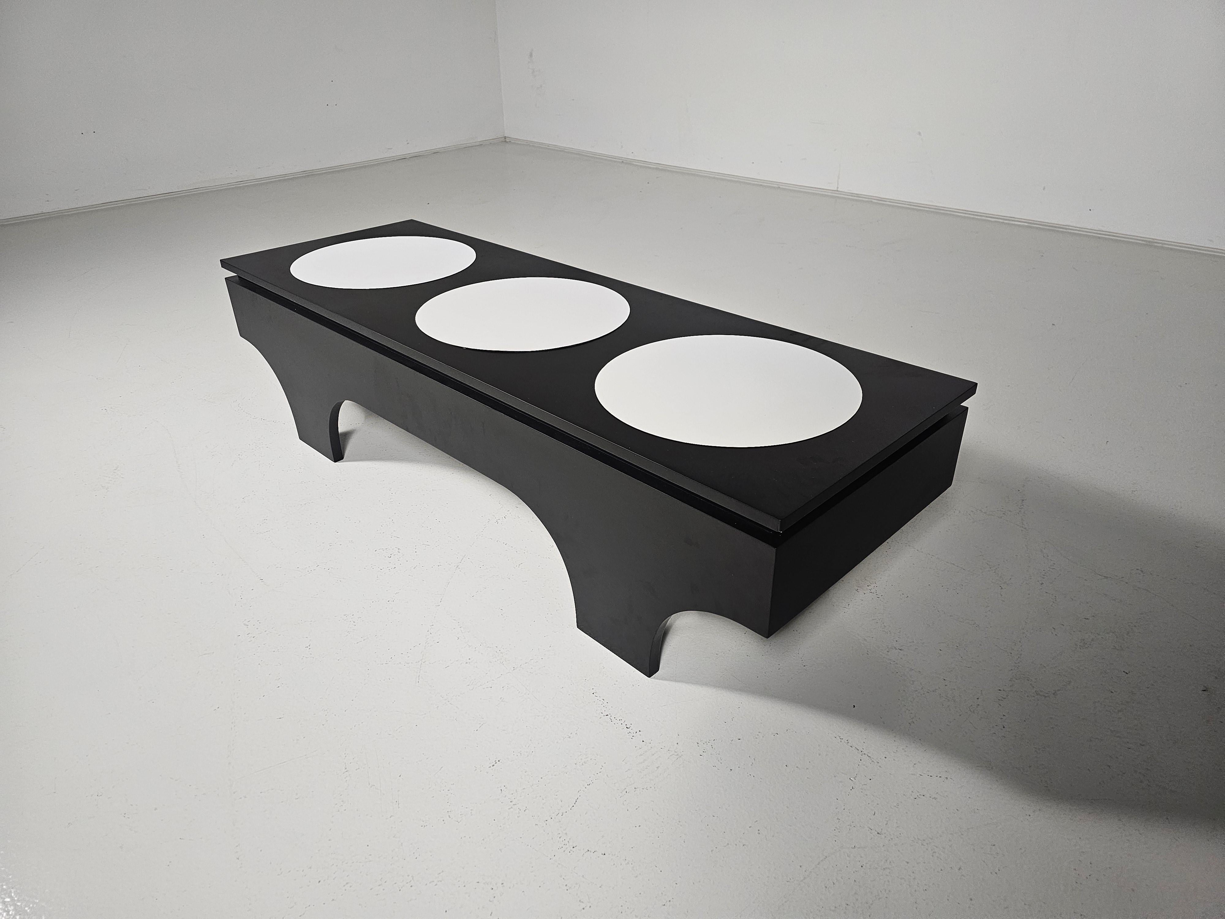 Couchtisch von Emiel Veranneman und Victor Vasarely, 1960er Jahre (Europäisch) im Angebot