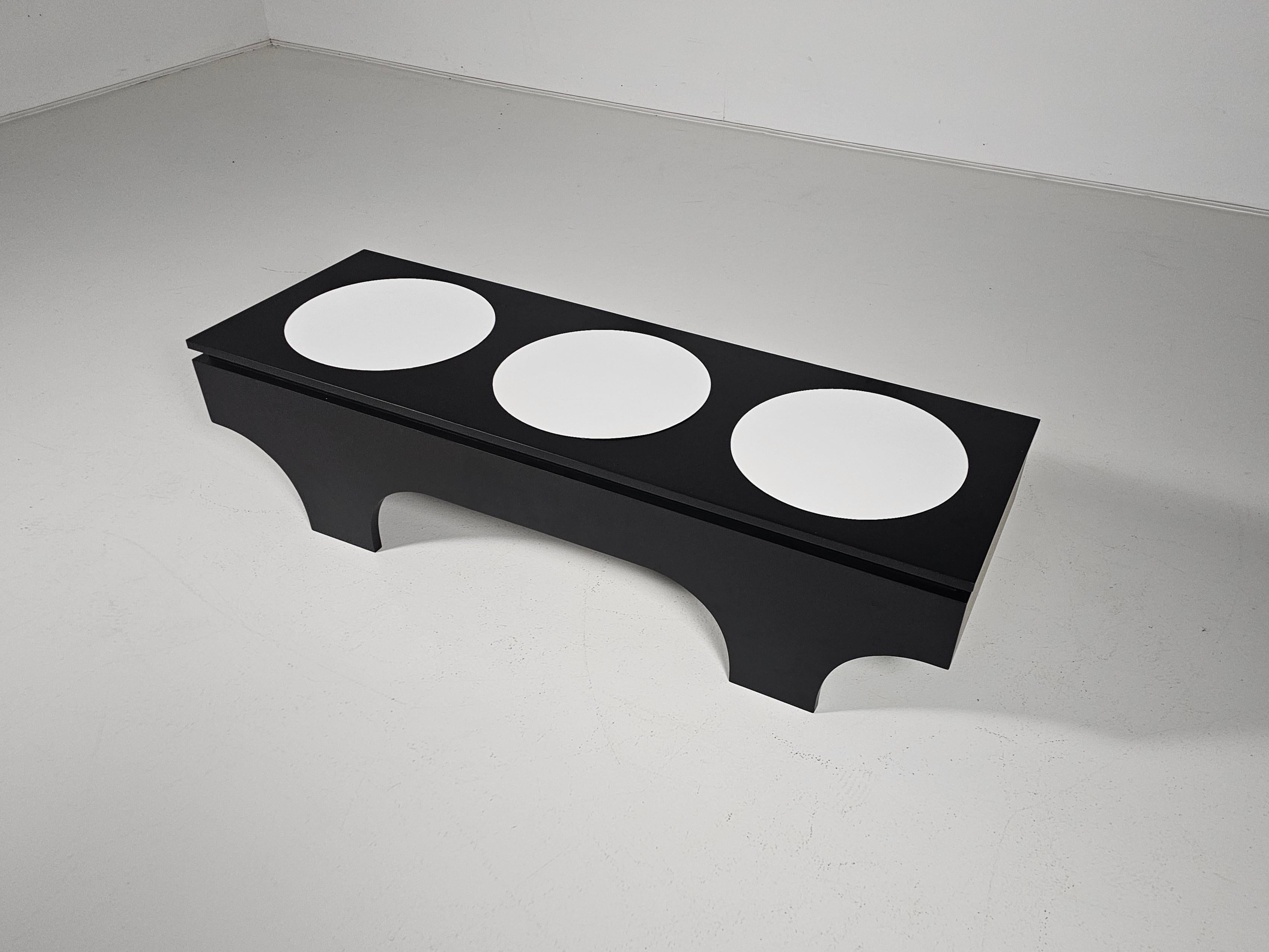 Couchtisch von Emiel Veranneman und Victor Vasarely, 1960er Jahre (Laminat) im Angebot