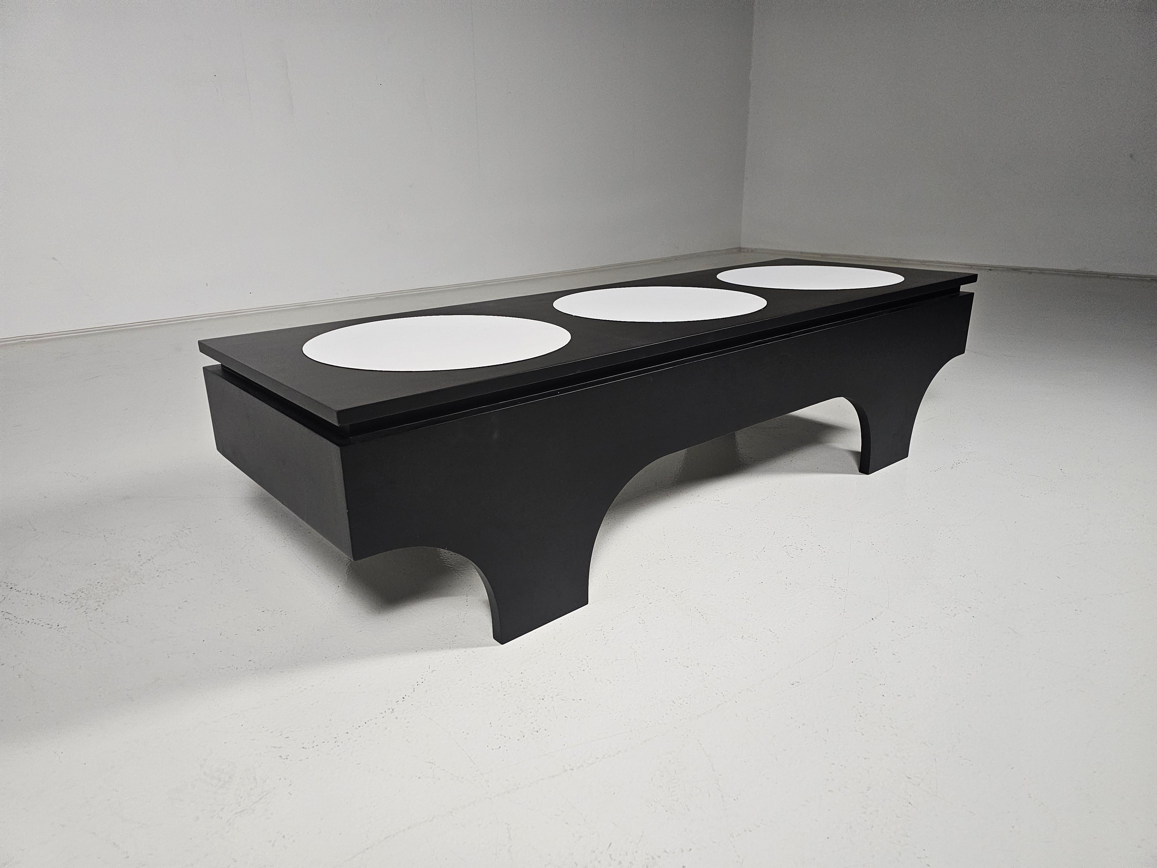 Couchtisch von Emiel Veranneman und Victor Vasarely, 1960er Jahre im Angebot 1