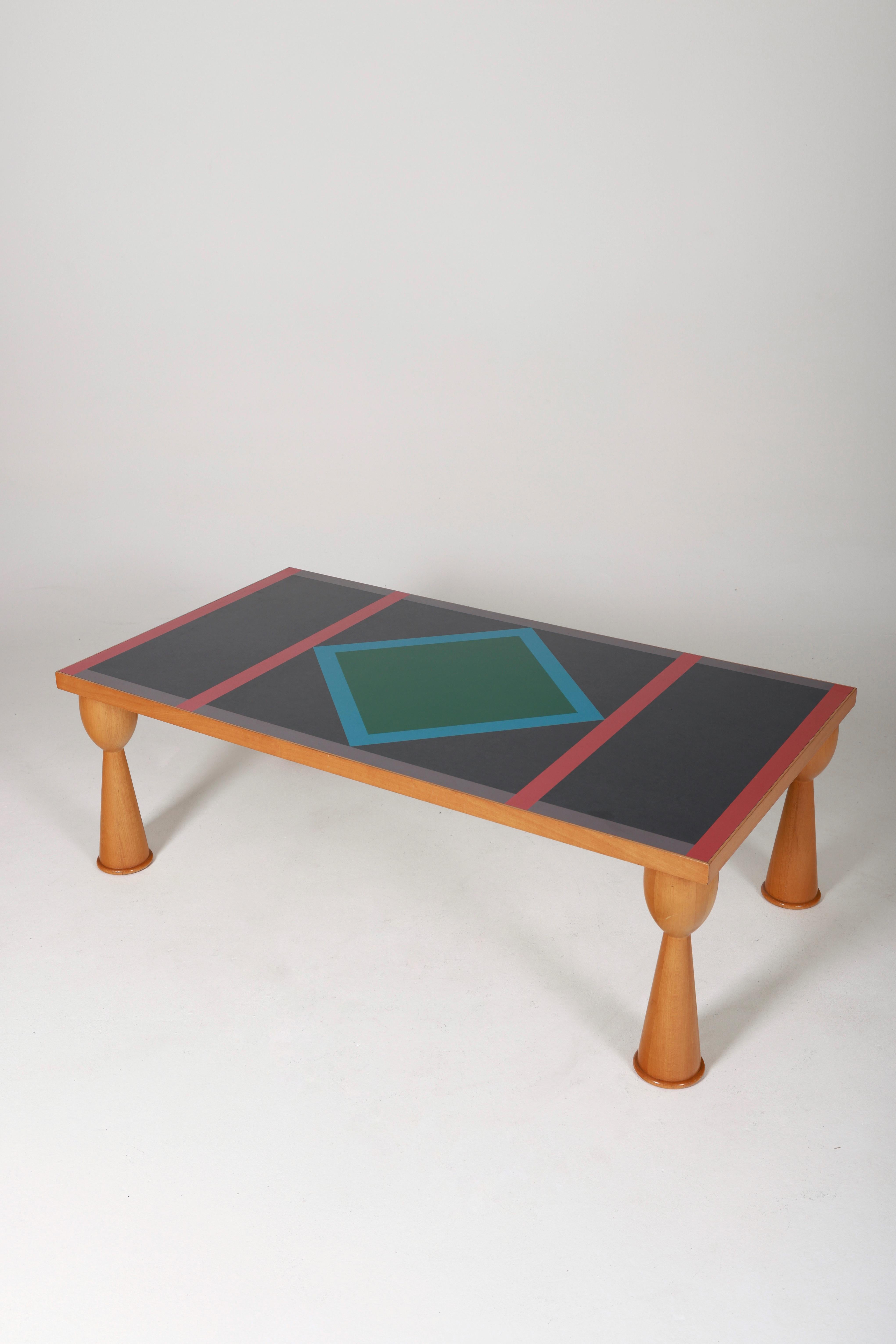 Coffee Table By Ettore Sottsass And Marco Zanini For Zanotta, 1990s In Good Condition In PARIS, FR