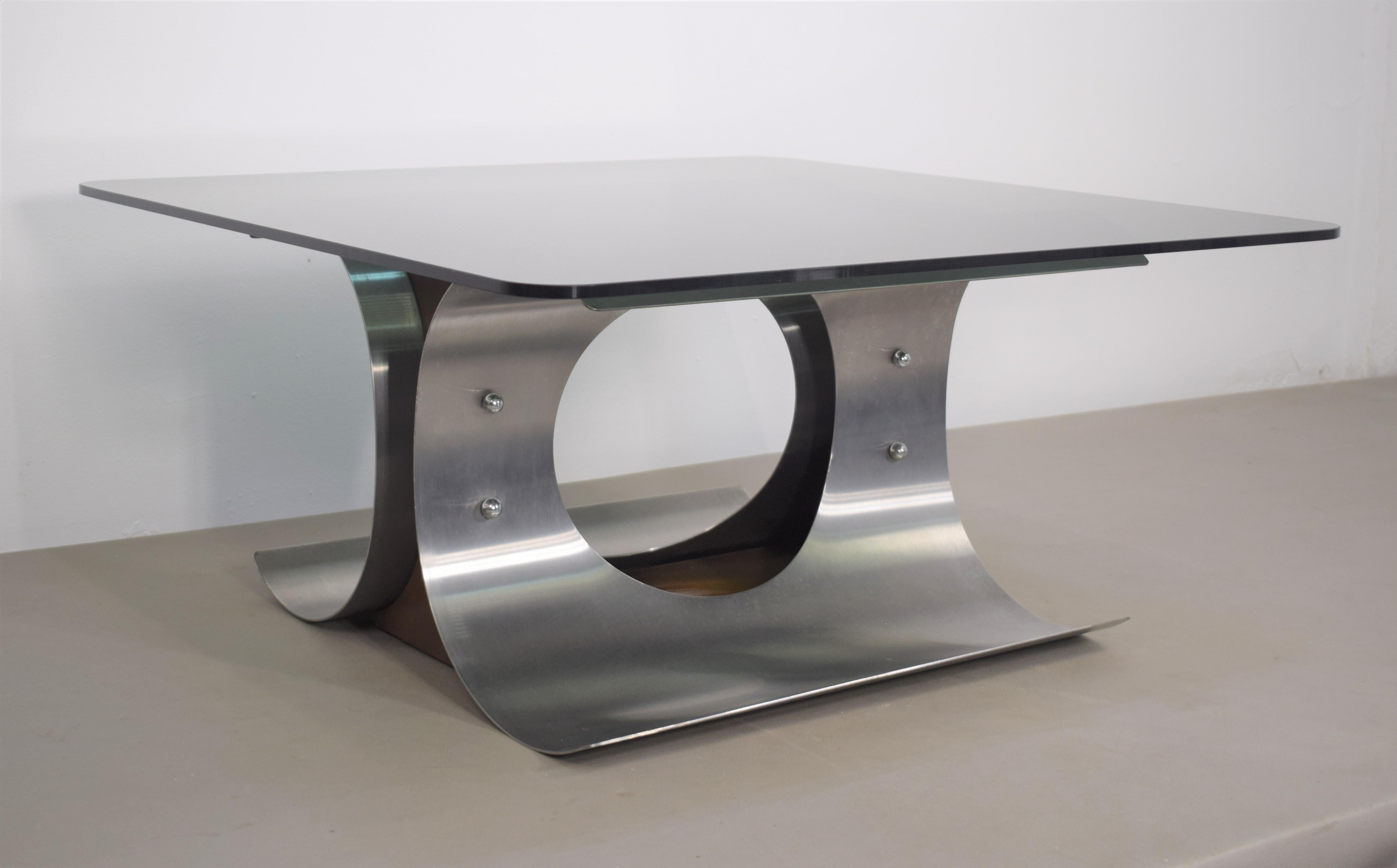 Late 20th Century Coffee table by Francois Monnet, France, 1970s