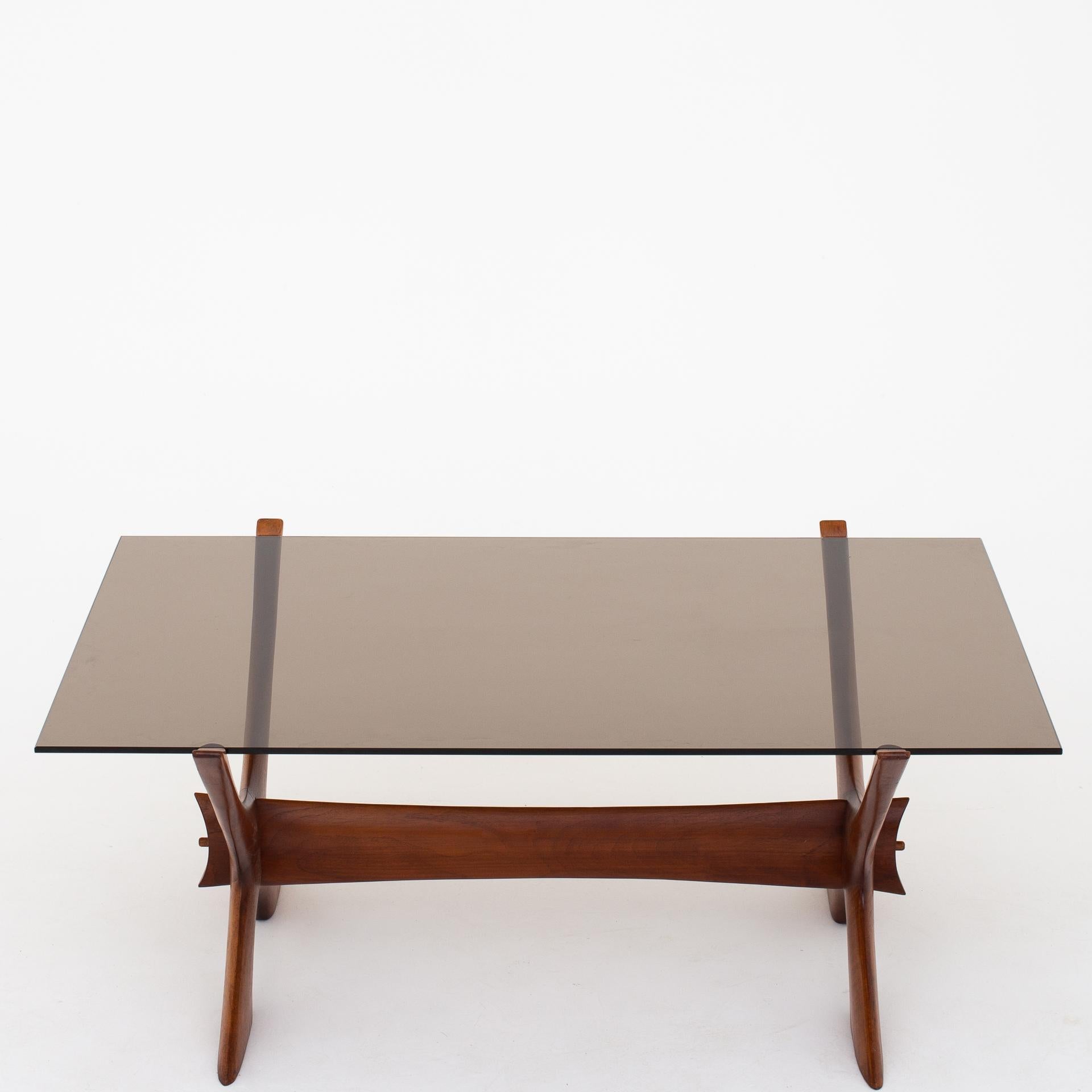 Oiled Coffee Table by Frederik Schriever-Abelin