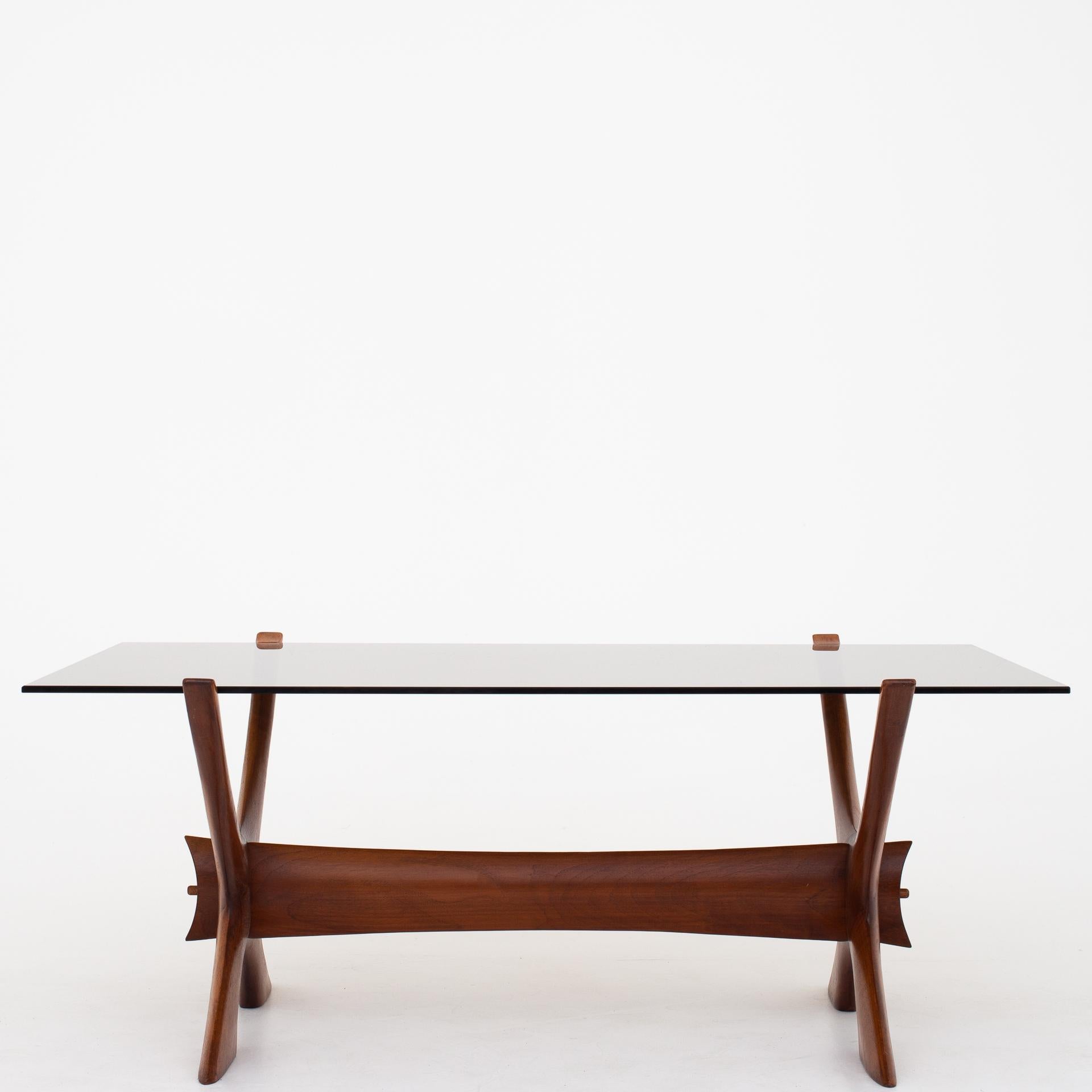Coffee Table by Frederik Schriever-Abelin In Good Condition In Copenhagen, DK