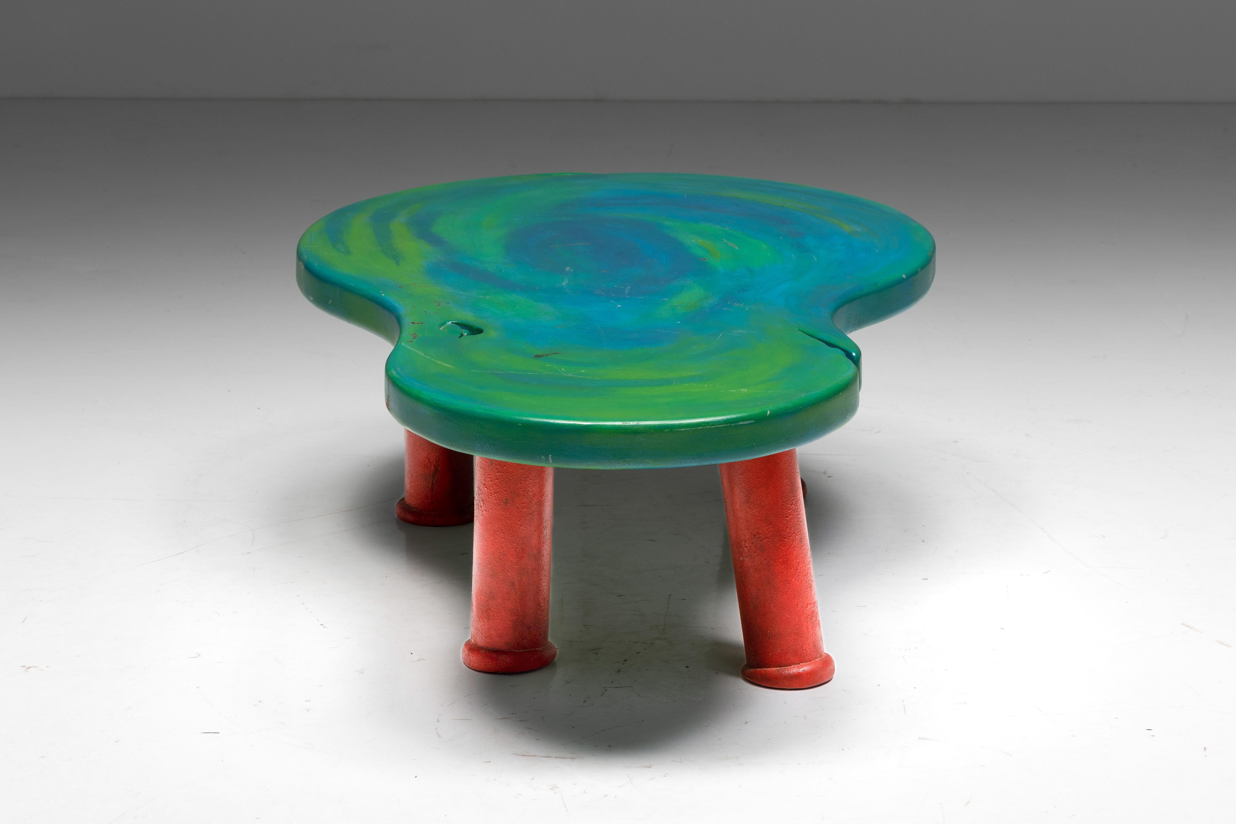Post-Modern Coffee Table by Gaetano Pesce, Italy, 1990s For Sale