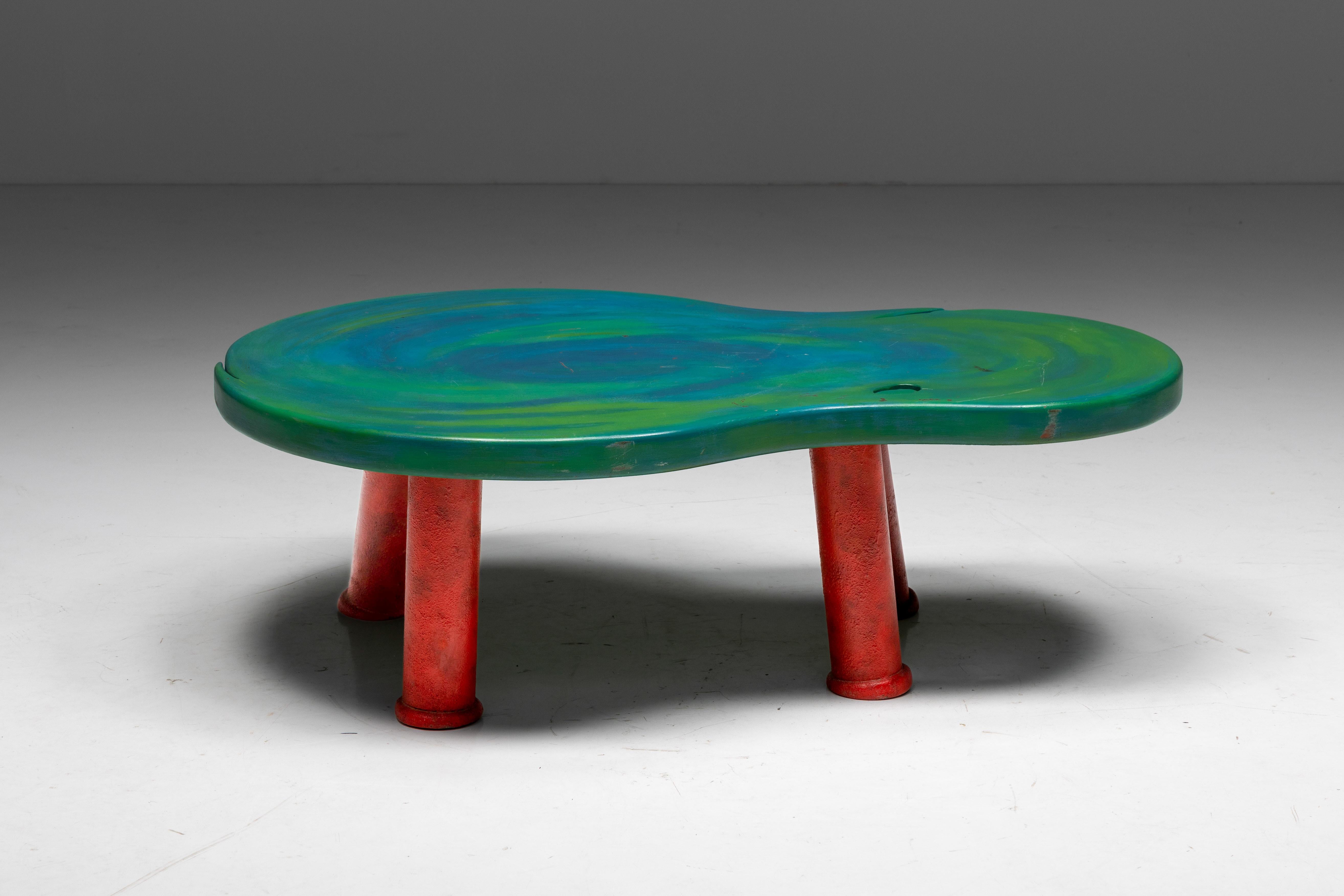 Italian Coffee Table by Gaetano Pesce, Italy, 1990s For Sale
