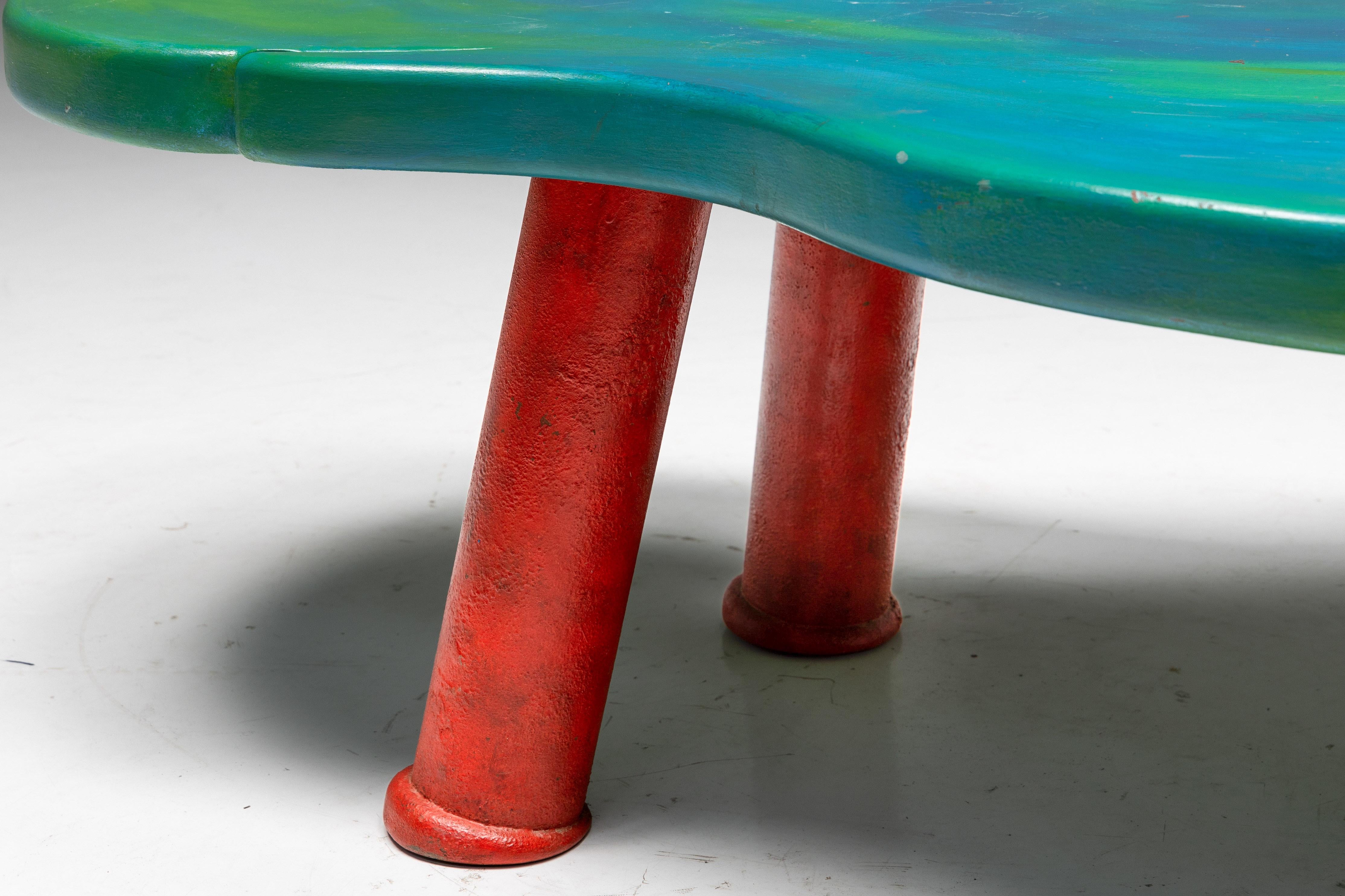 Late 20th Century Coffee Table by Gaetano Pesce, Italy, 1990s For Sale
