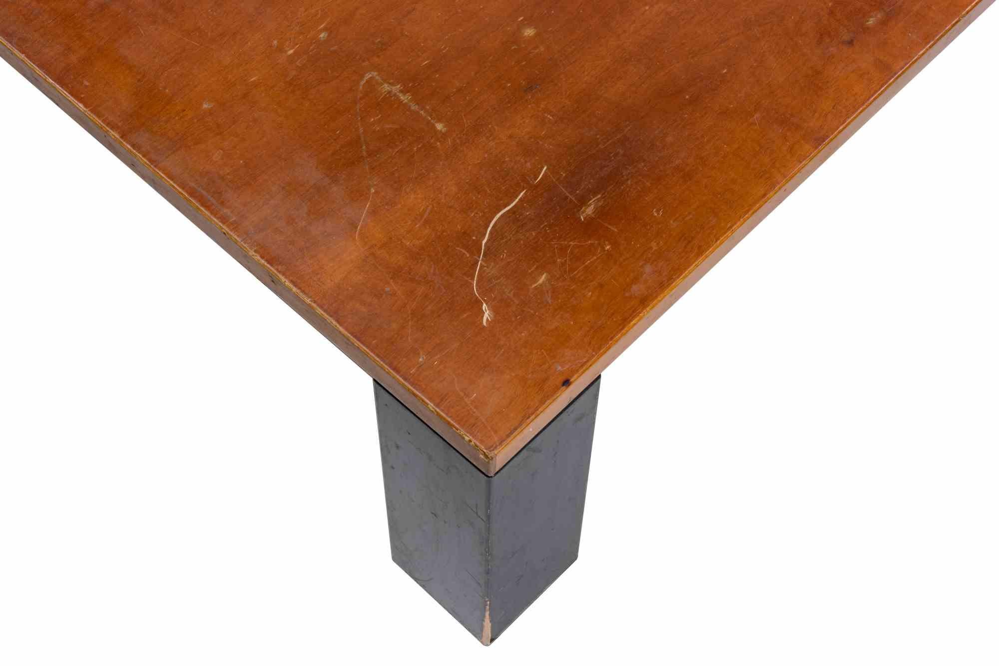 Wood Coffee Table by Gastone Rinaldi for Thema, 1970 For Sale
