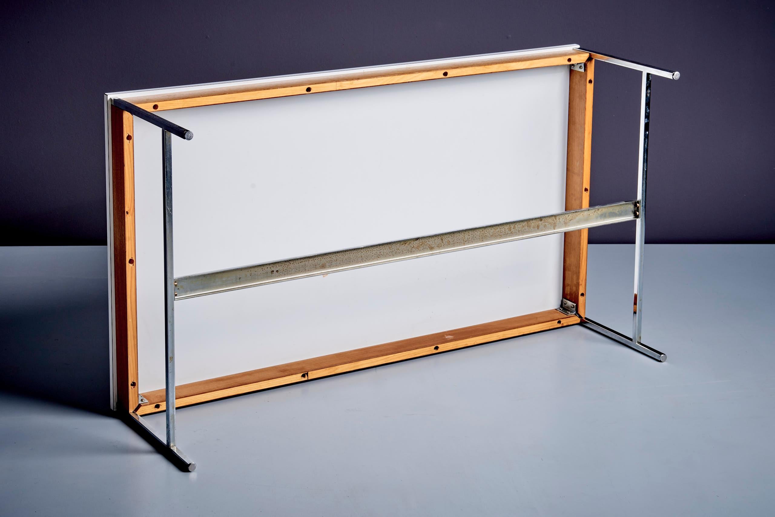 Steel Coffee Table by George Nelson Model 5751 For Sale