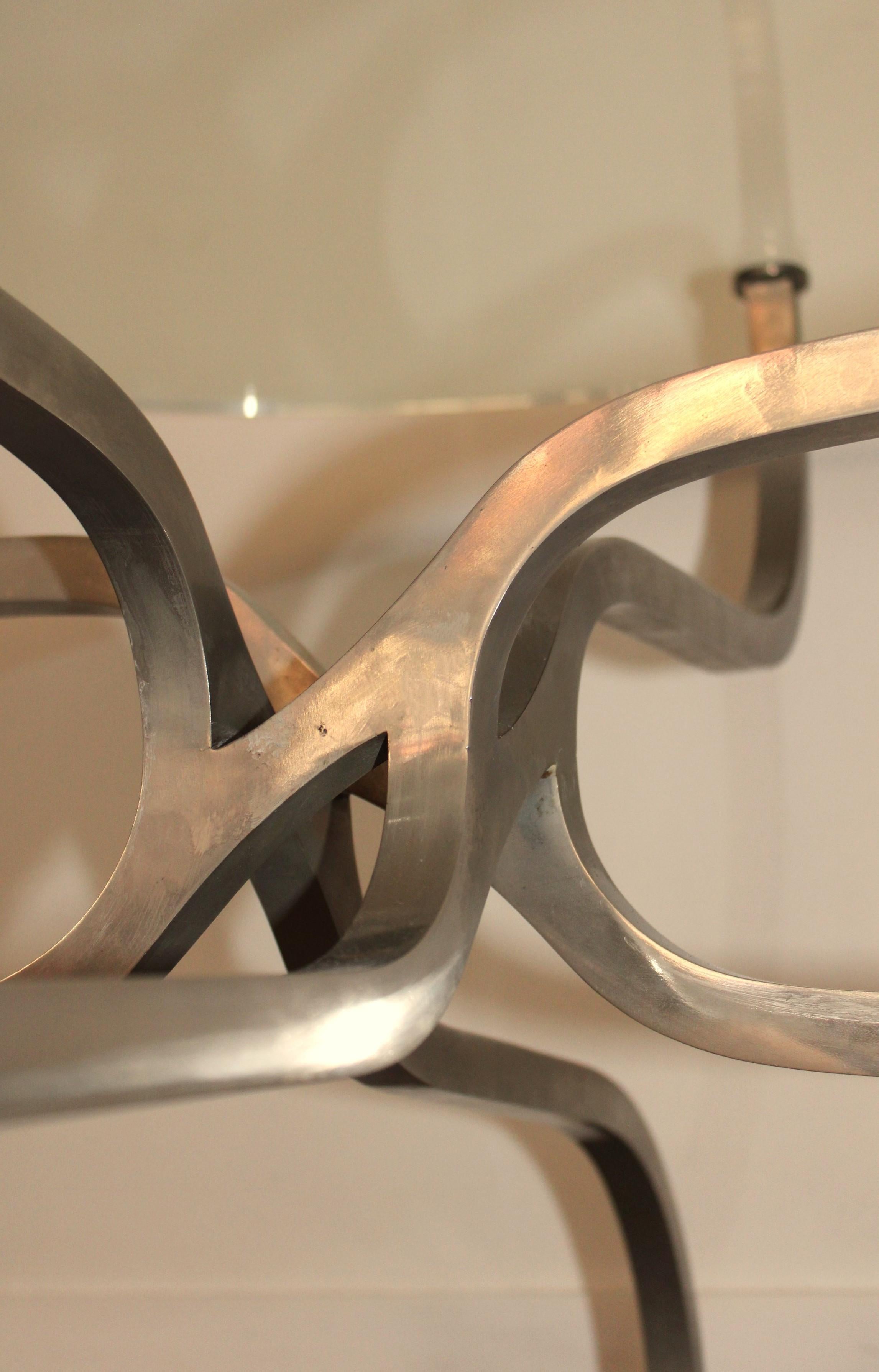 Table basse de Georges Geoffroy, France, vers 1960 Excellent état - En vente à Paris, FR