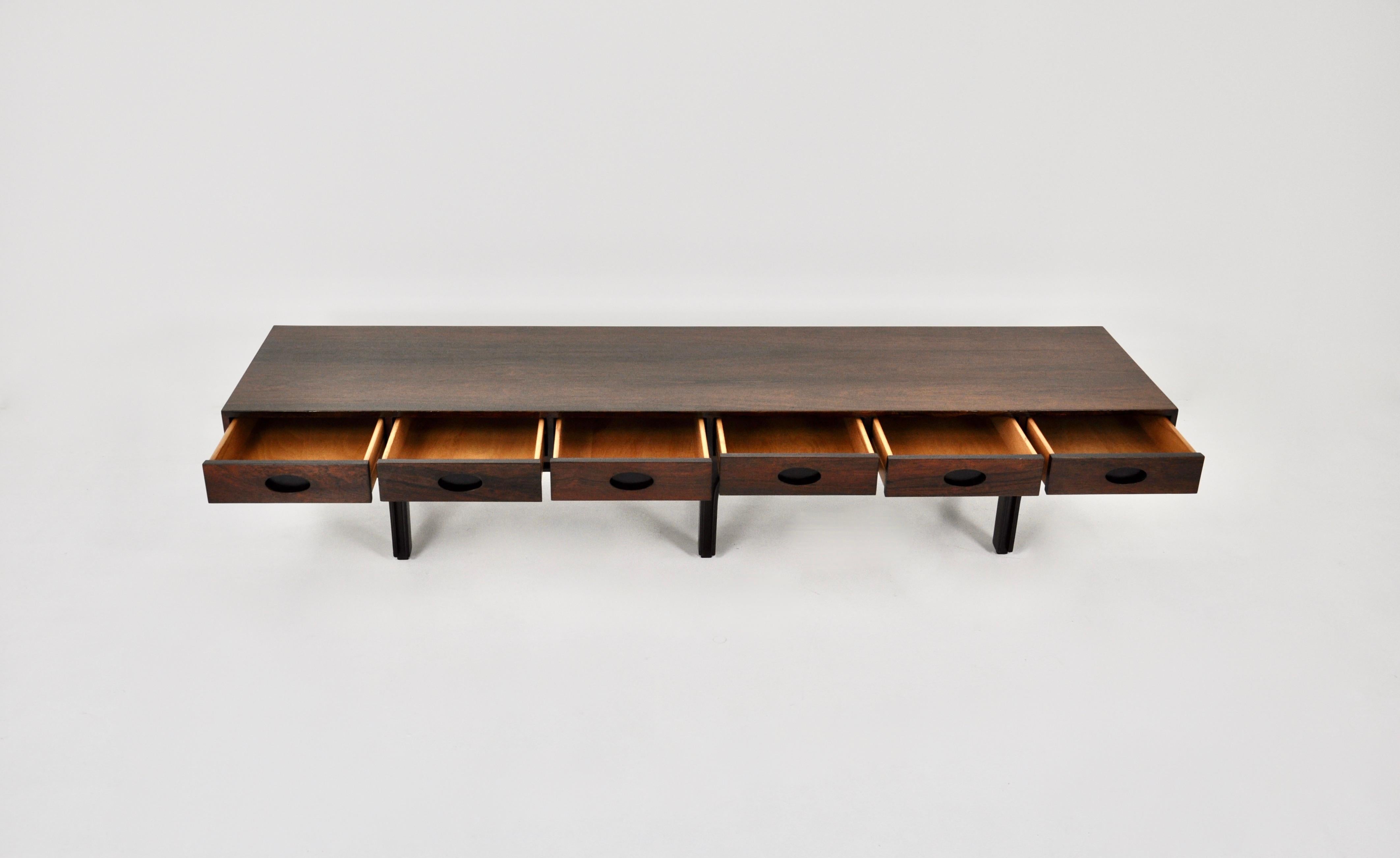 Mid-20th Century Sideboard by Gianfranco Frattini for Bernini, 1960s