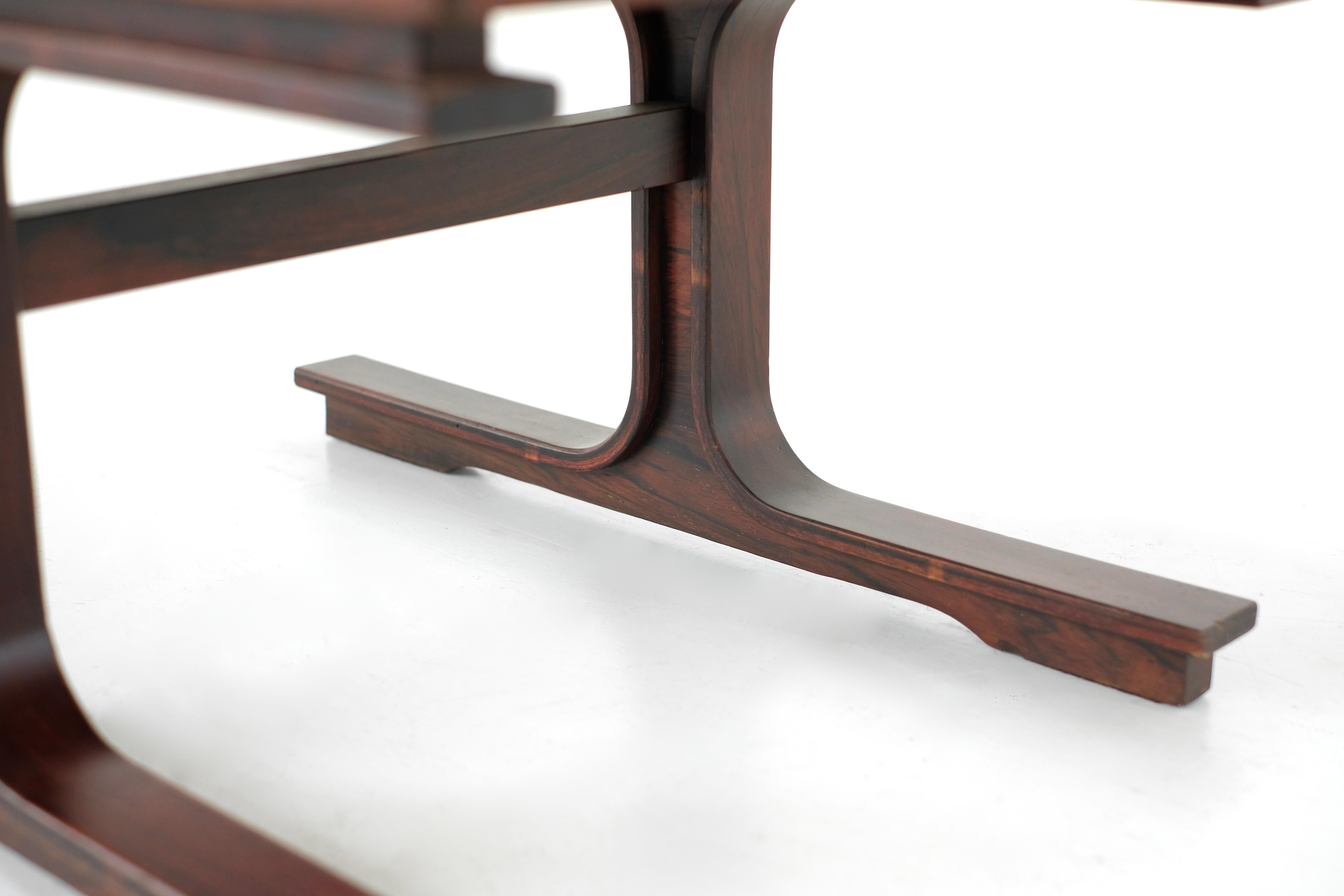 Table basse par Gianfranco Frattini pour Bernini, Italie années 1950. en vente 10