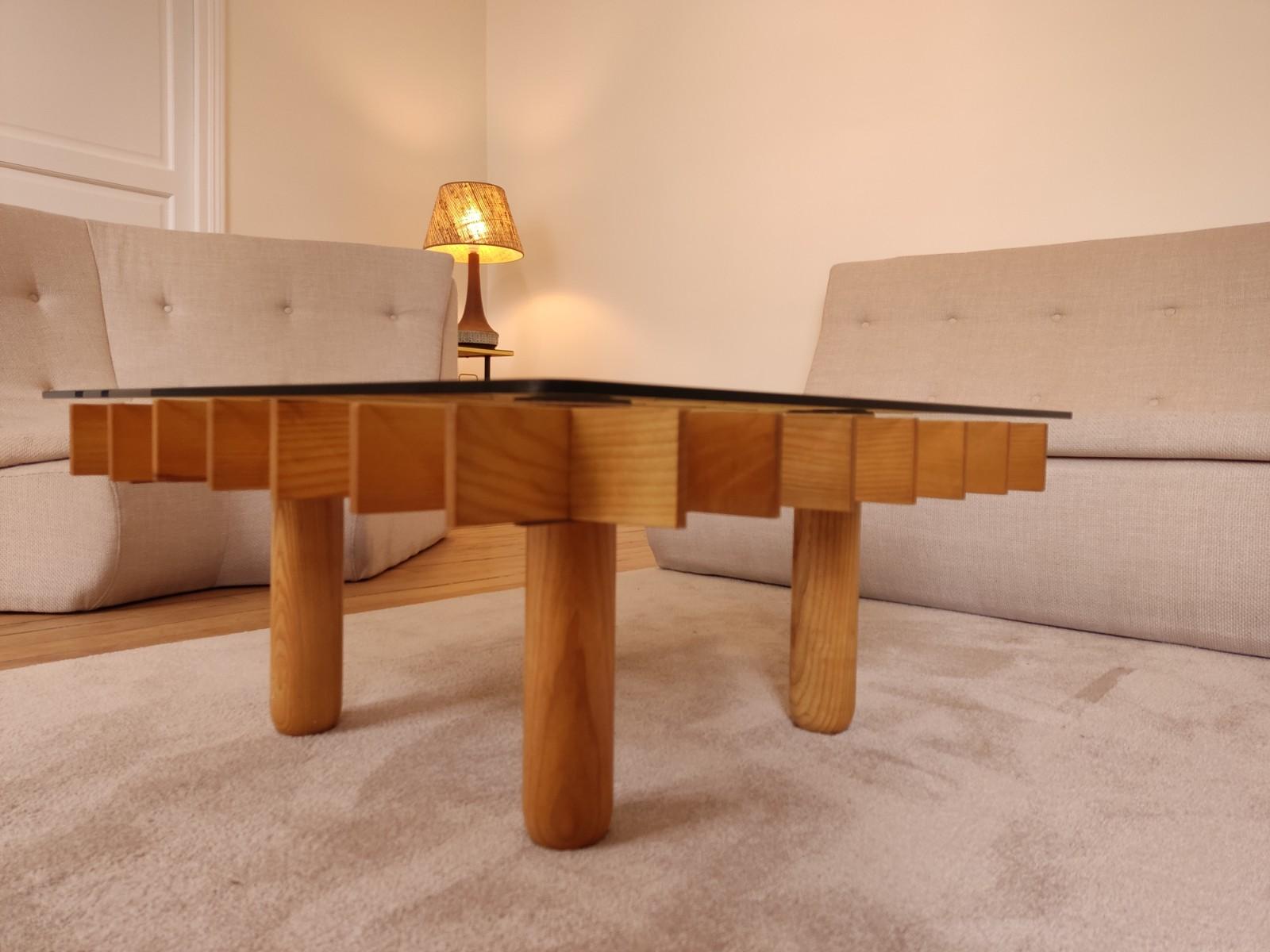 Italian Coffee Table by Gianfranco Frattini, Kyoto