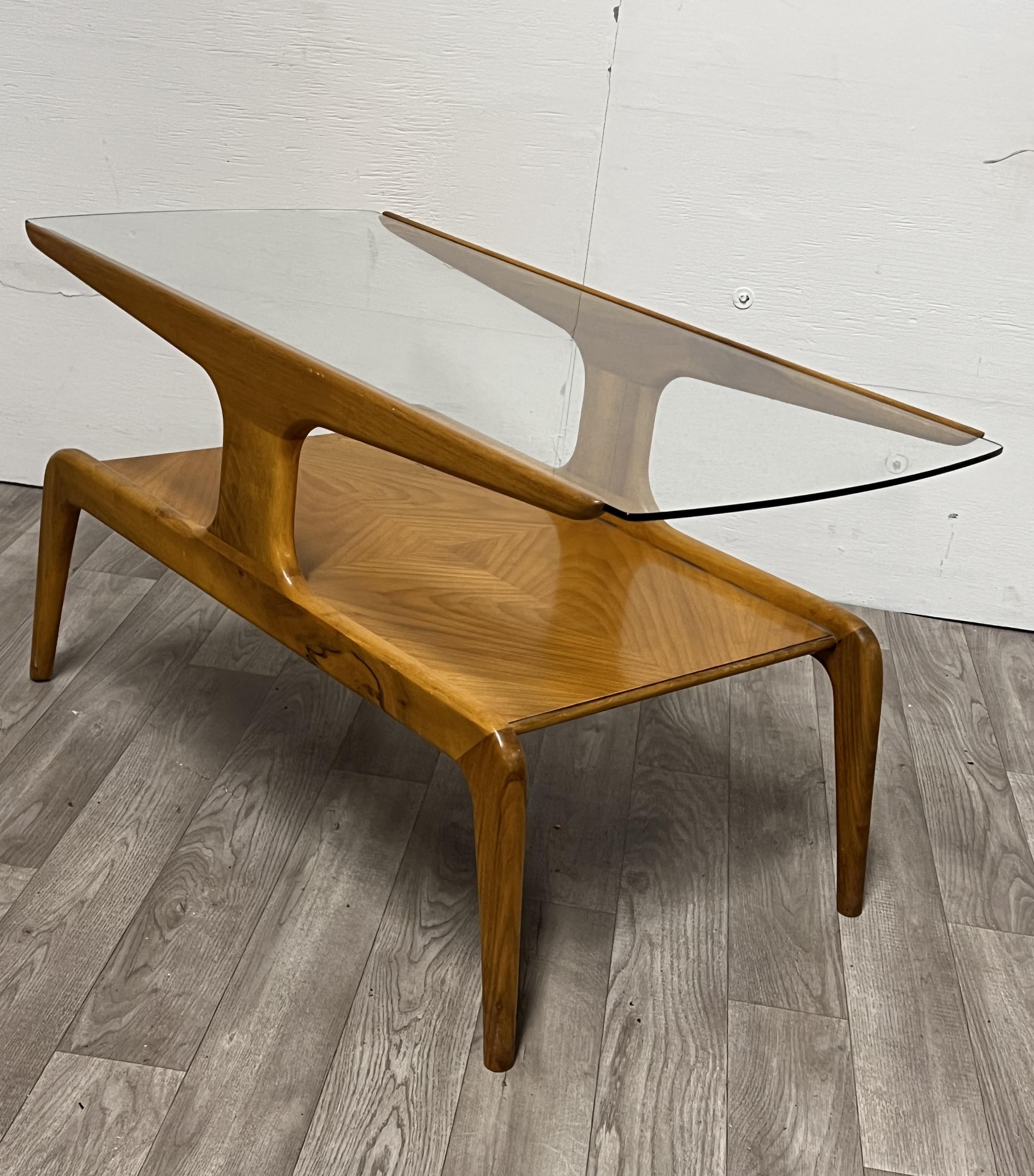 Mid-20th Century Coffee Table by Gio Ponti for Domus Nova For Sale