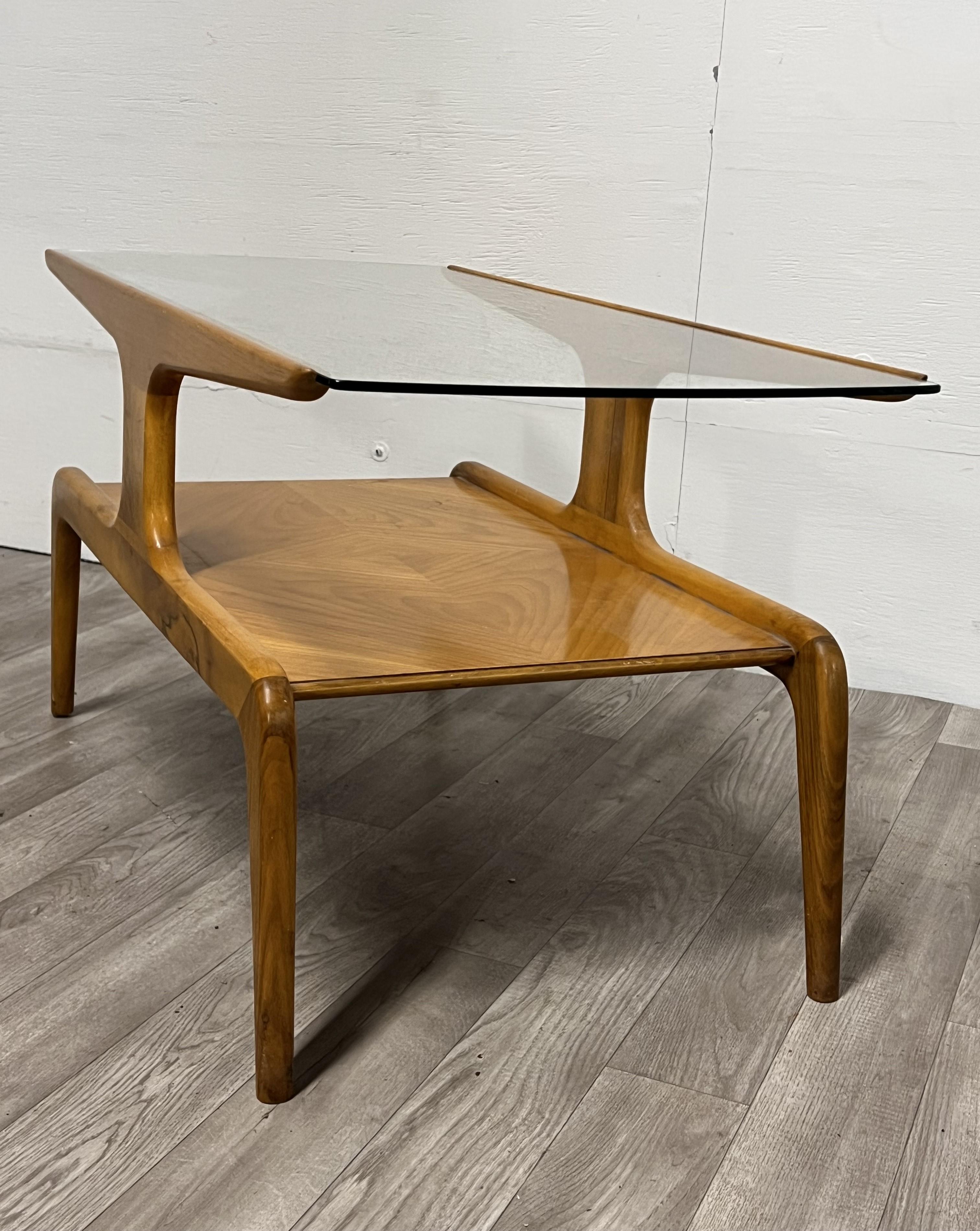 Glass Coffee Table by Gio Ponti for Domus Nova For Sale