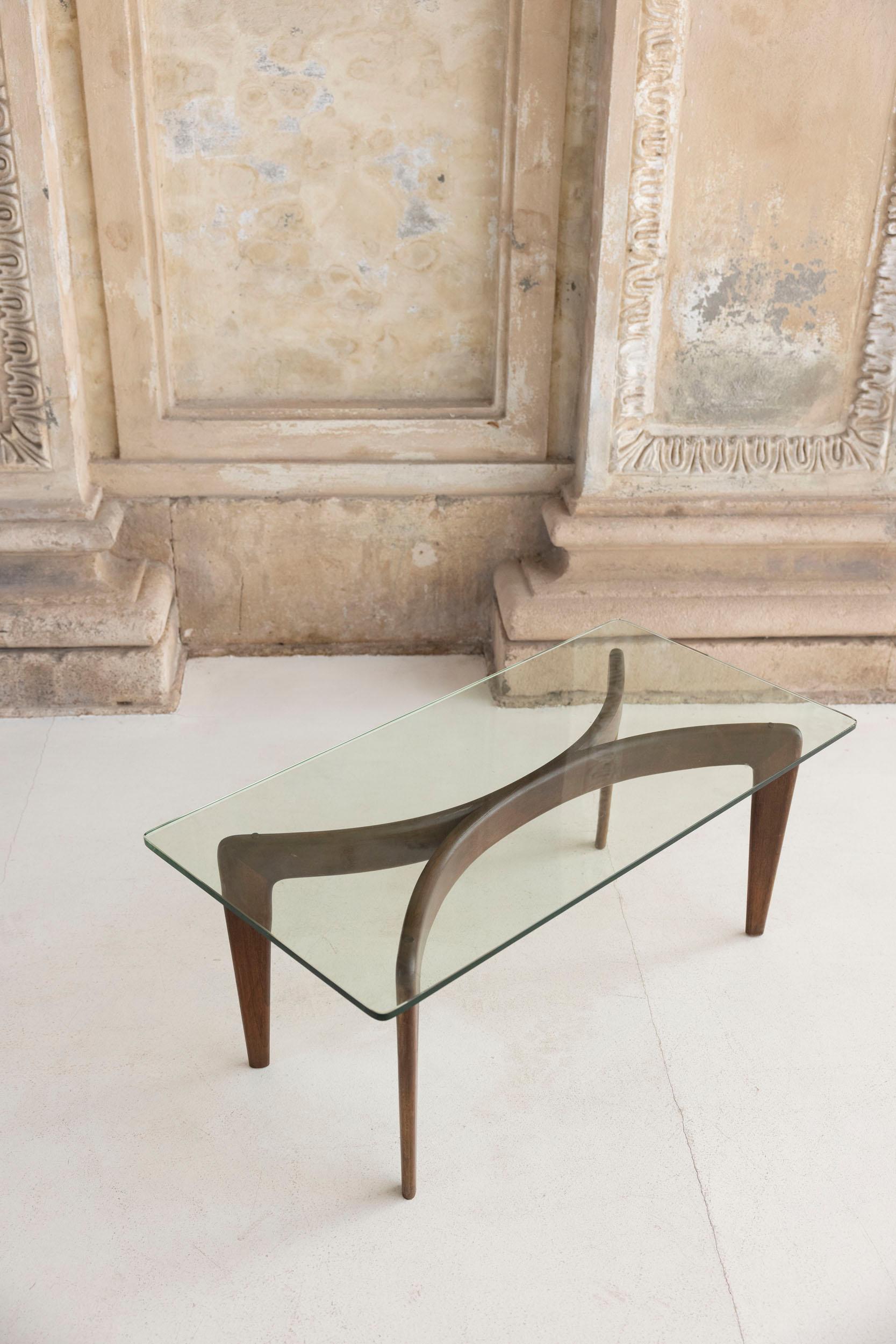 Coffee table by Gio Ponti for Fontana Arte, Italy, 1950s For Sale 3