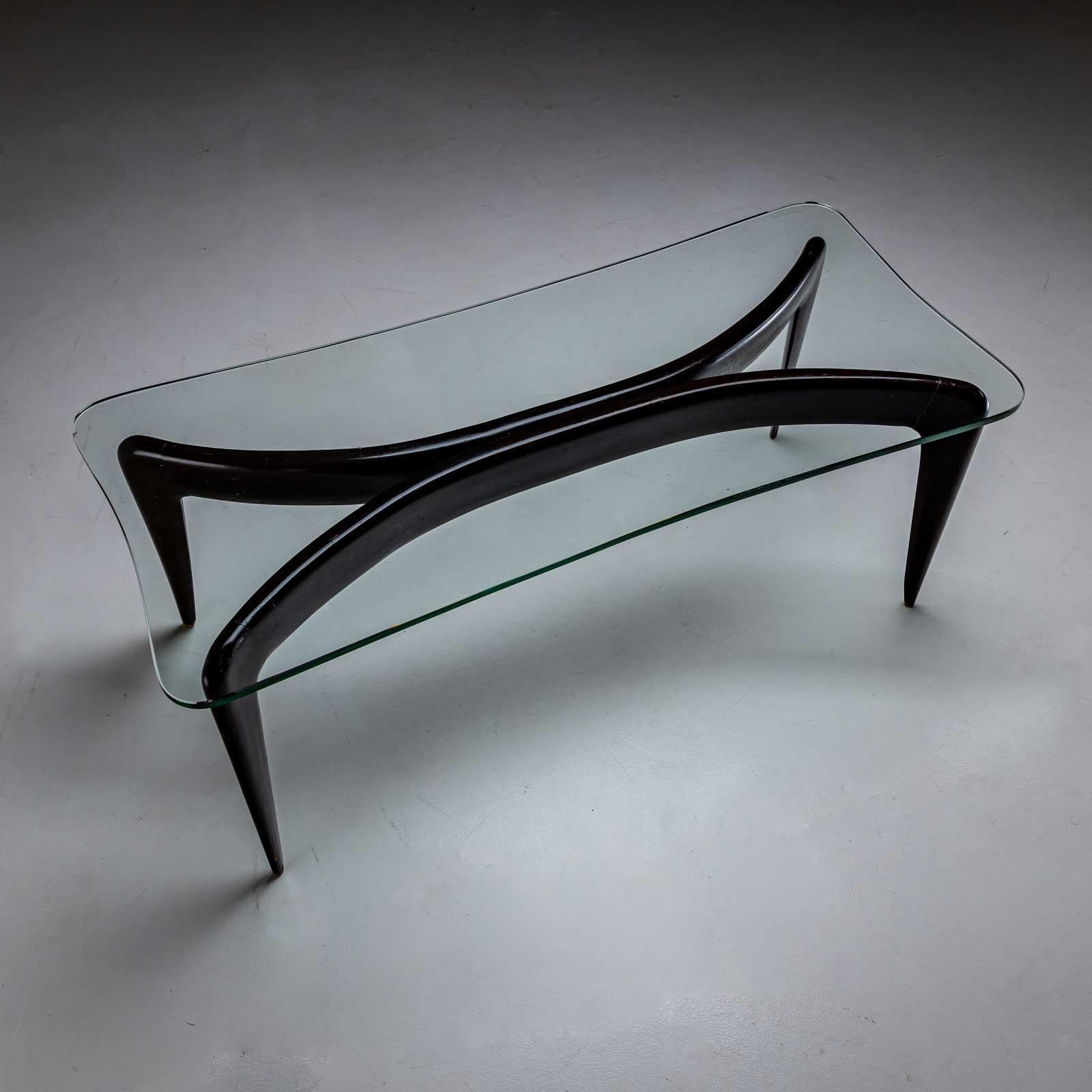 20ième siècle Table basse de Giò Ponti, Italie, années 1950 en vente