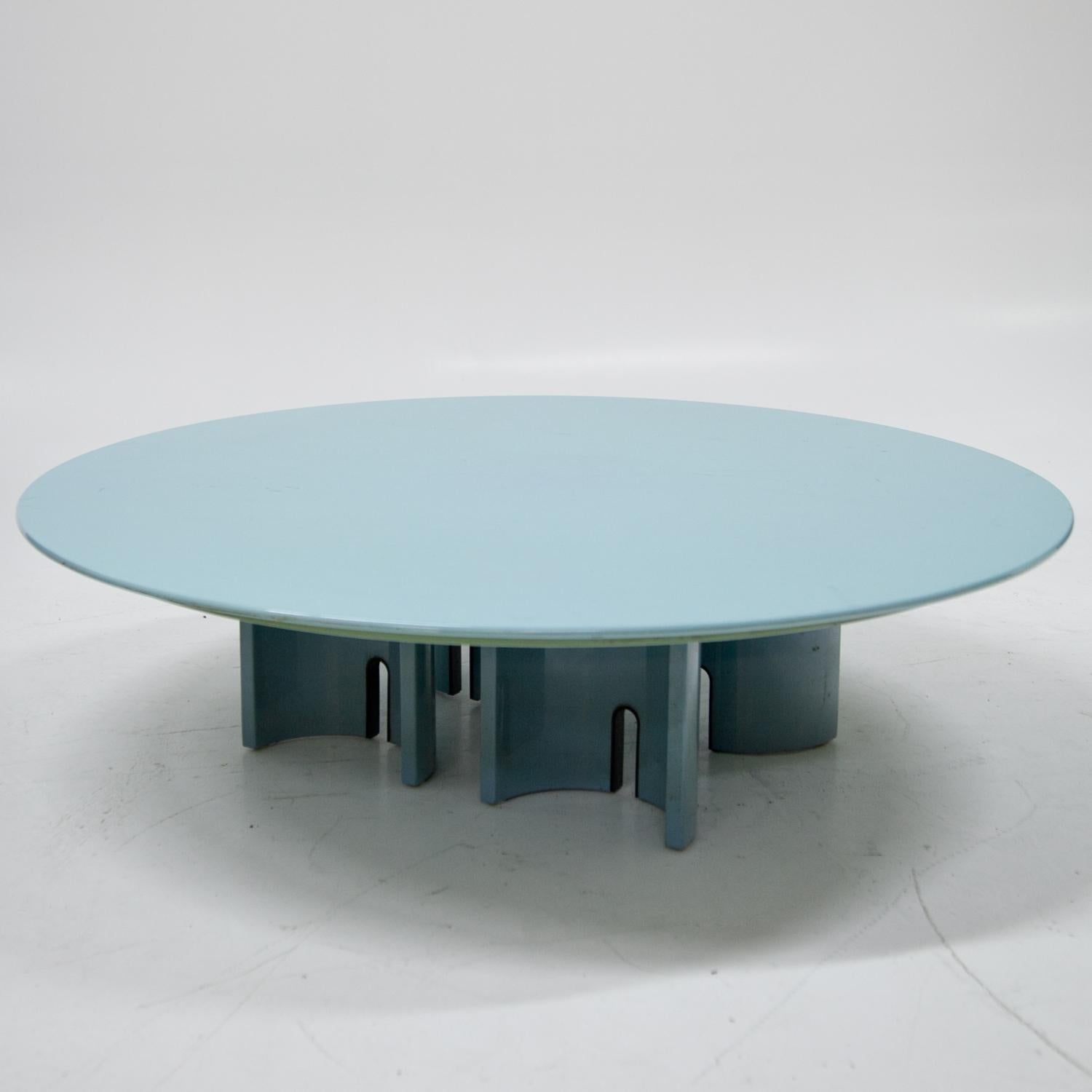 Coffee Table by Giovanni Offredi for Saporiti, Italy, 1980s 1