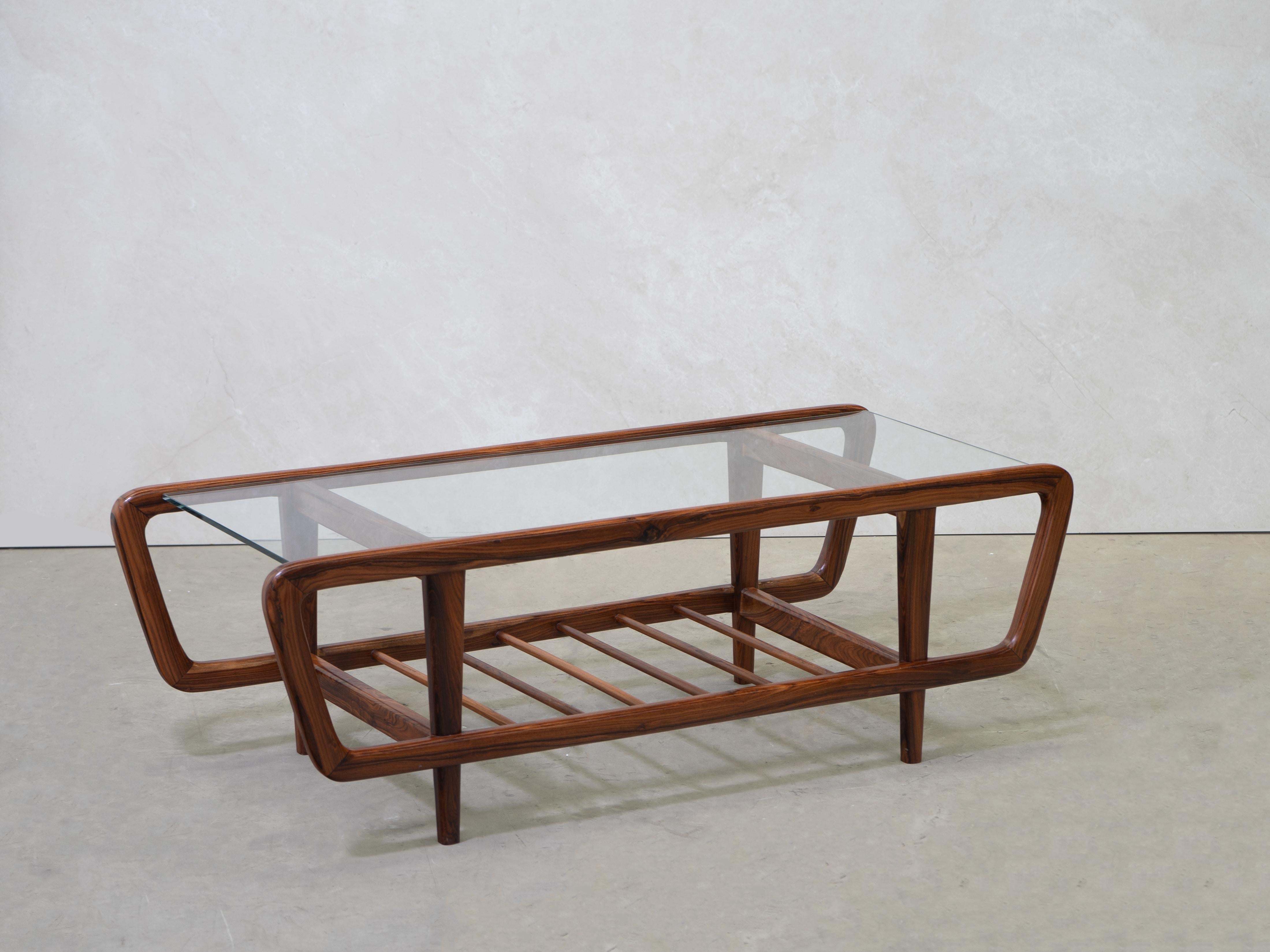 Coffee Table by Giuseppe Scapinelli, Brazilian Mid Century ModernDesign In Good Condition In New York, NY