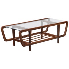 Coffee Table by Giuseppe Scapinelli, Brazilian Mid Century ModernDesign