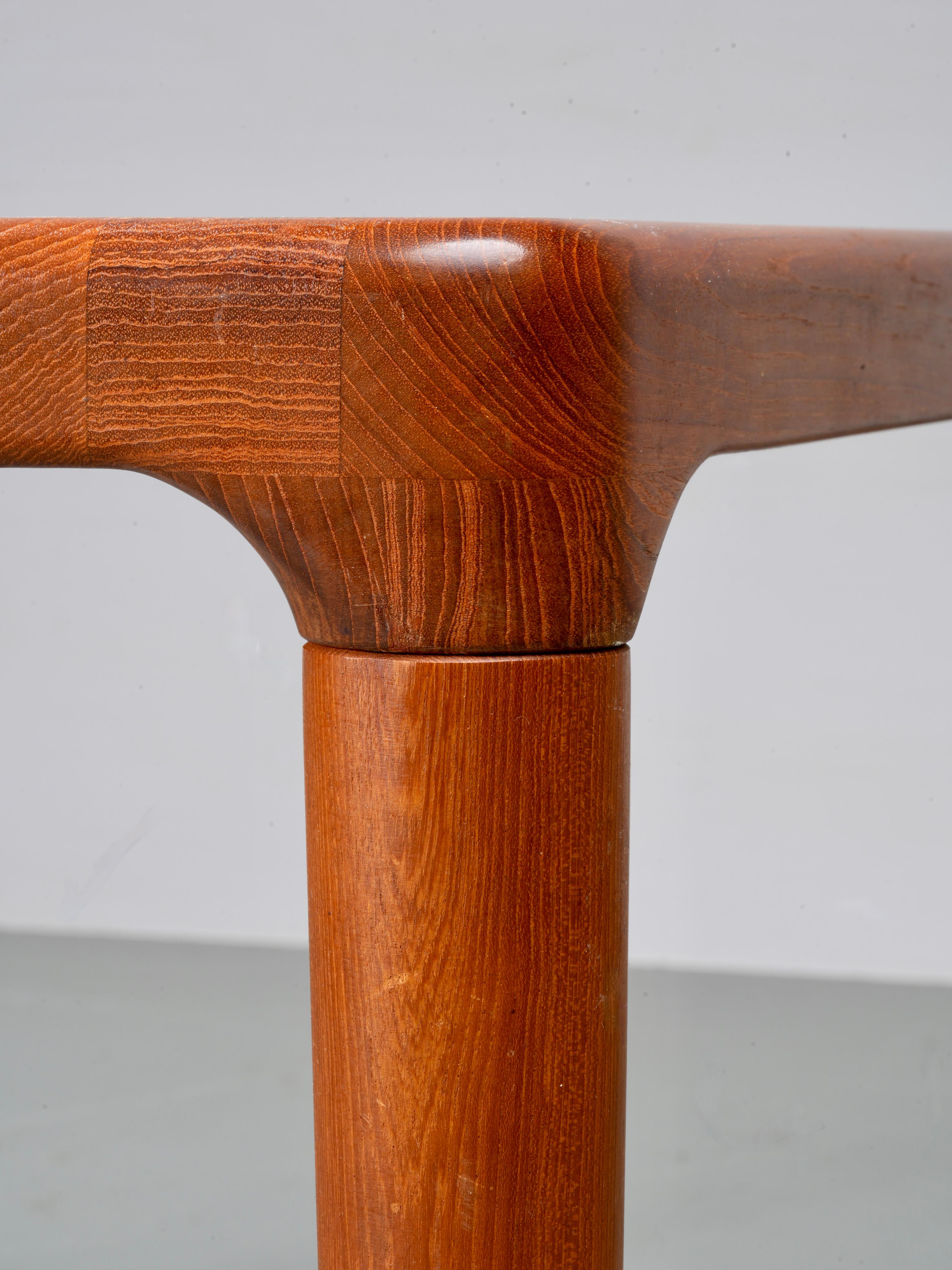 Couchtisch von Glostrup aus Teakholz, Dänemark, 1960er Jahre (20. Jahrhundert) im Angebot