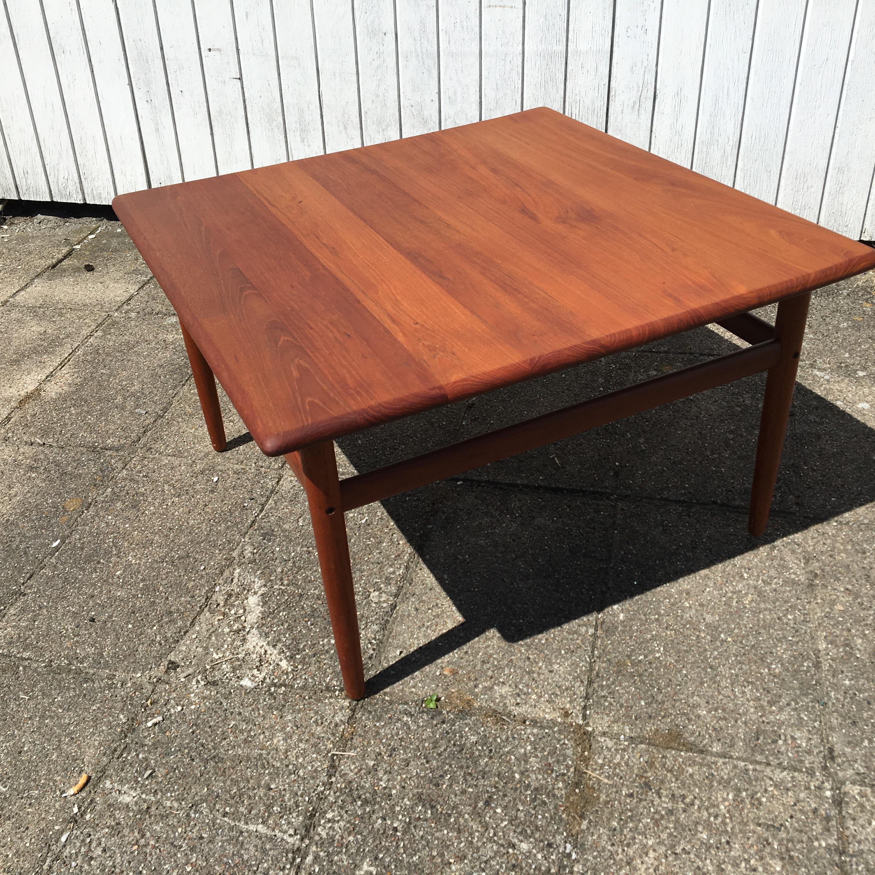 Mid-20th Century Danish Coffee Table by Grethe Jalk, 1950s