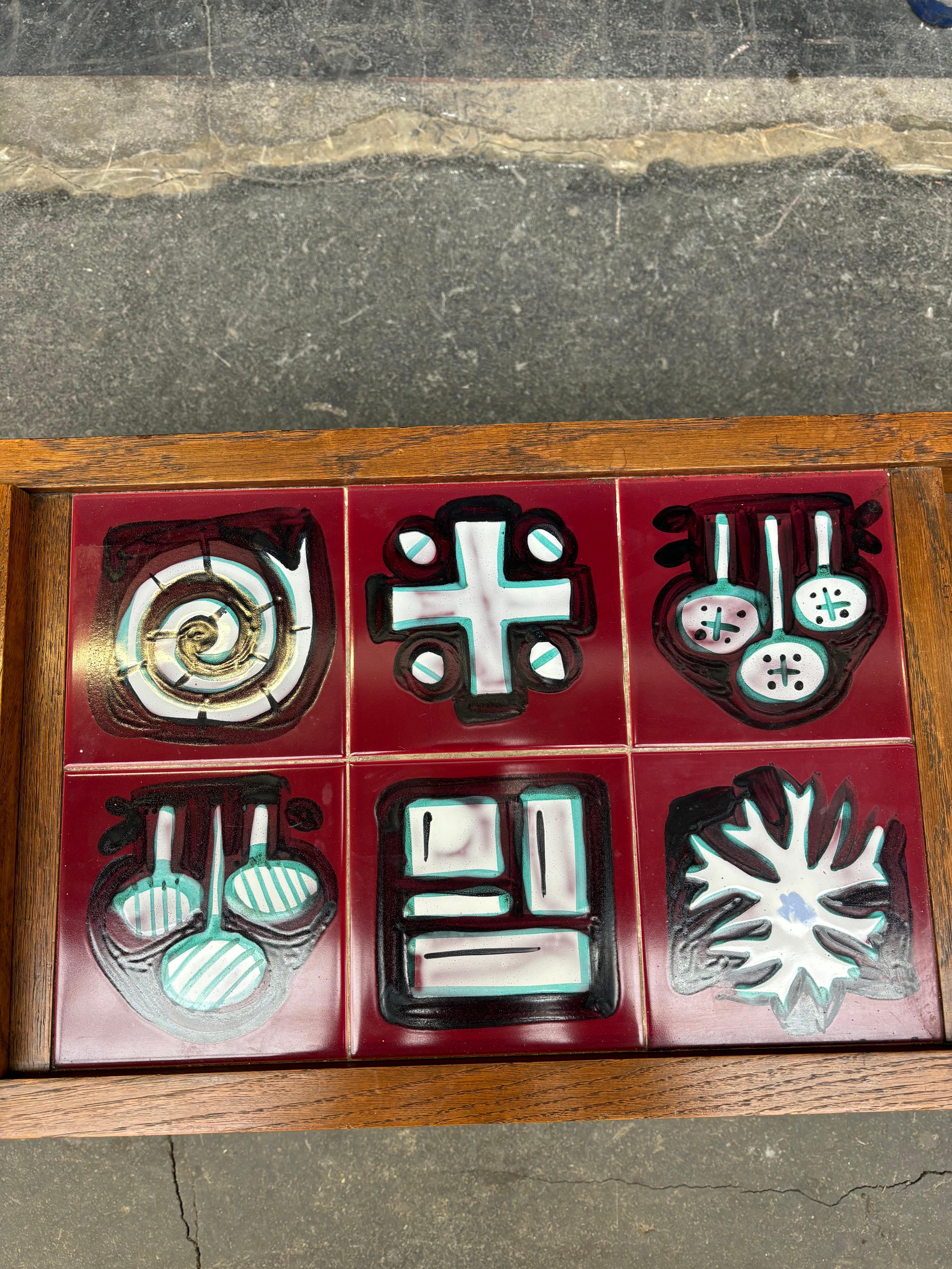 Coffee table by Guillerme et Chambron en vente 4