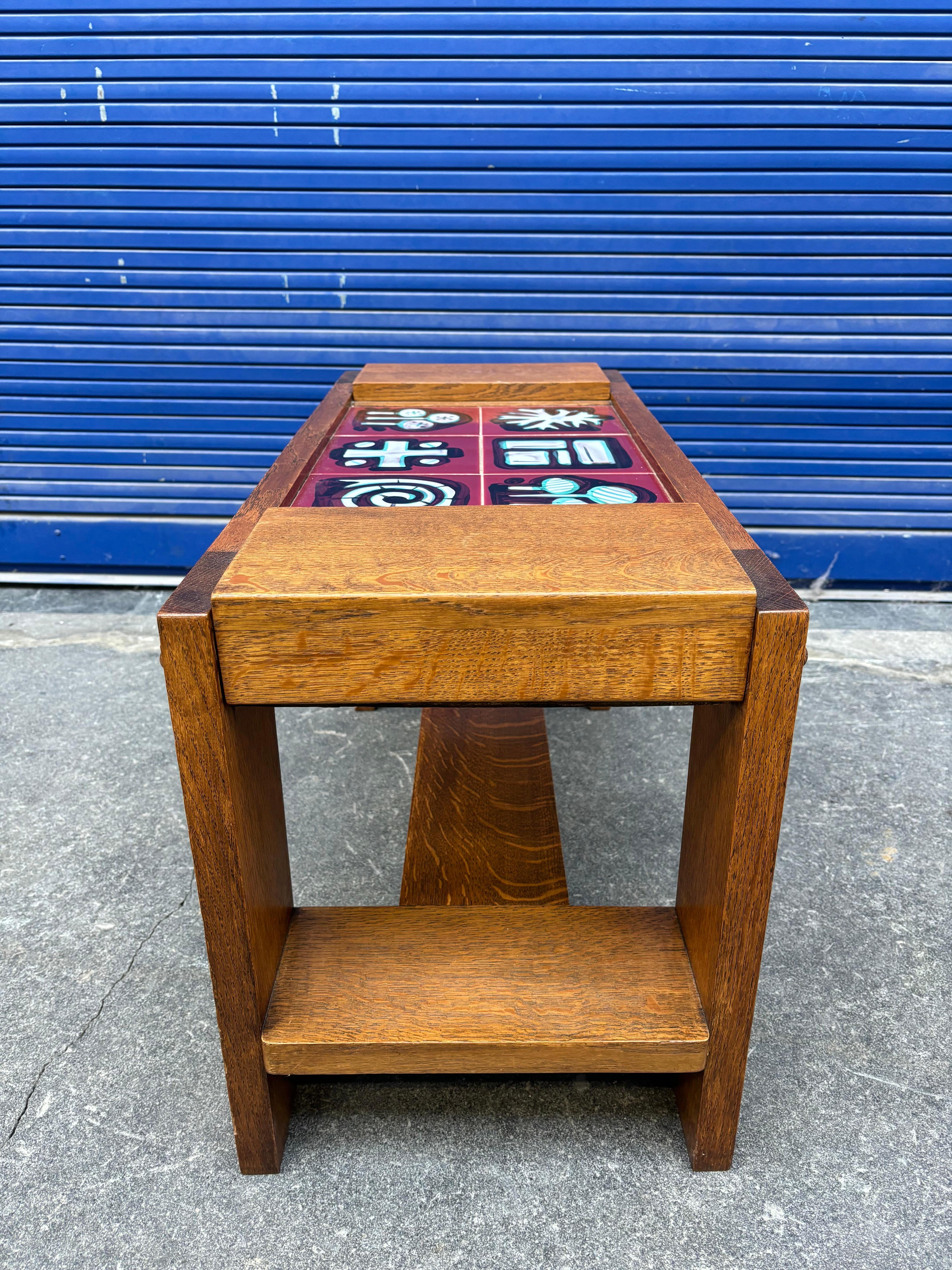 Coffee table by Guillerme et Chambron en vente 9