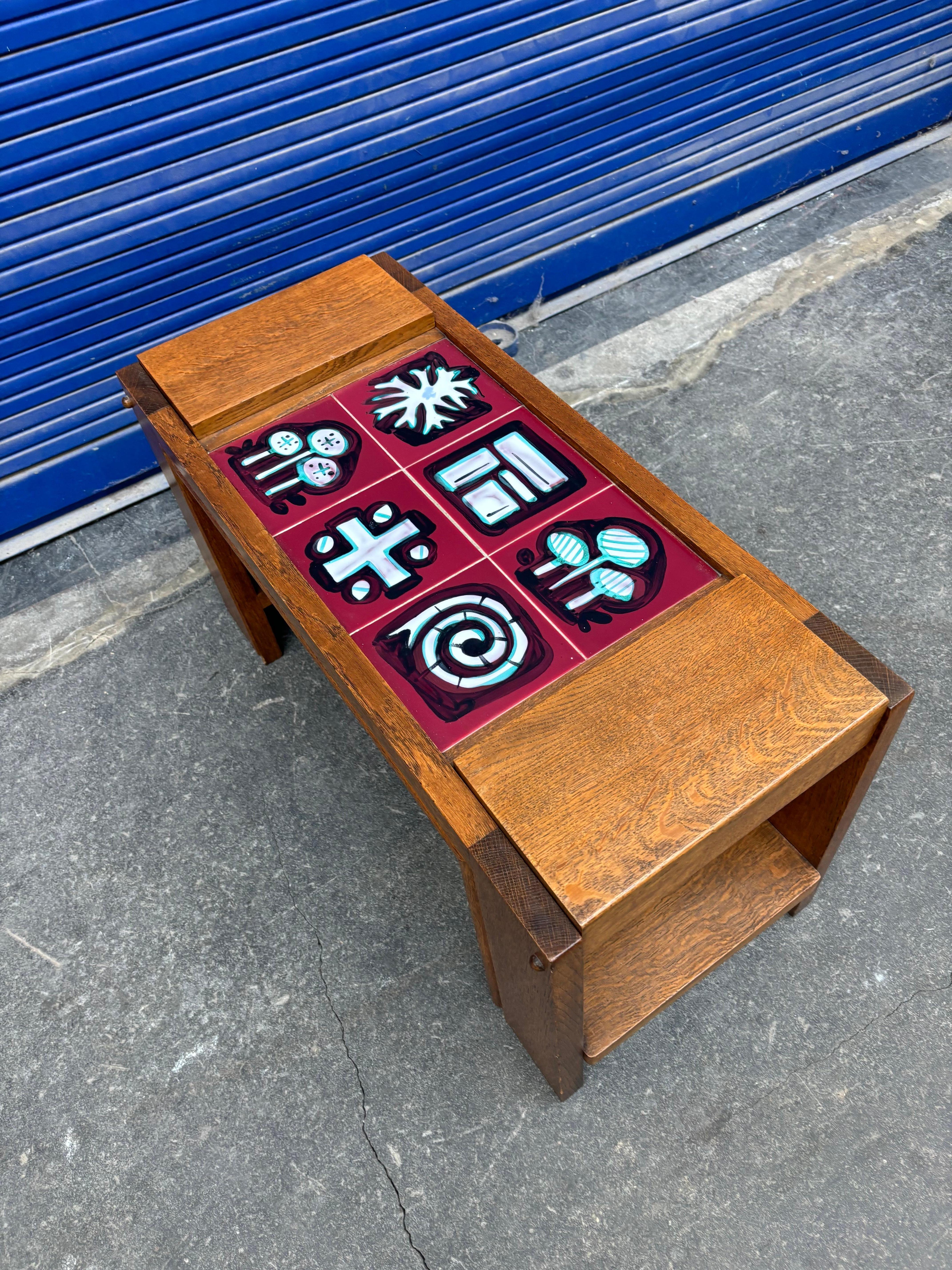 Coffee table by Guillerme et Chambron en vente 10