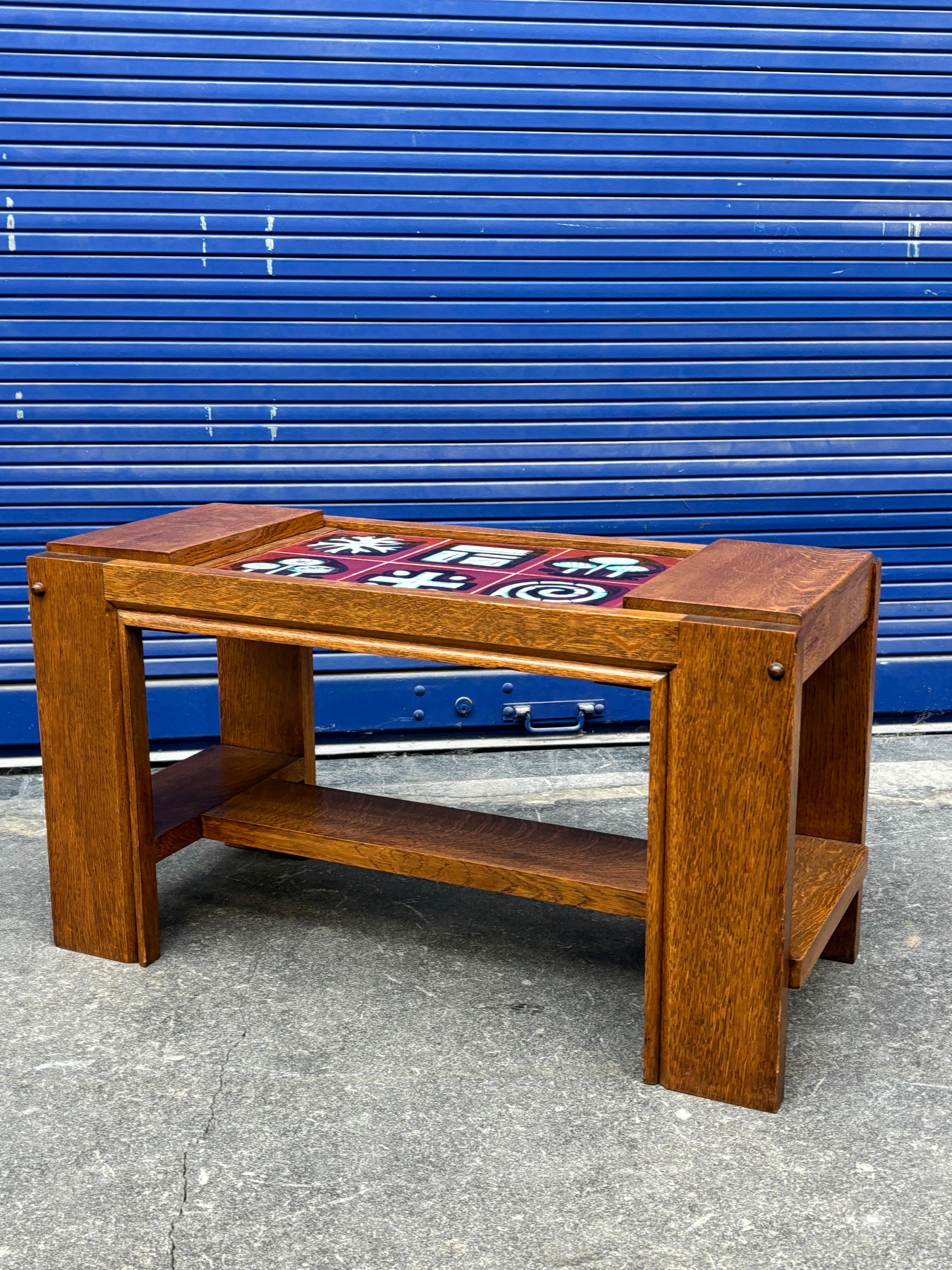 Coffee table by Guillerme et Chambron en vente 12