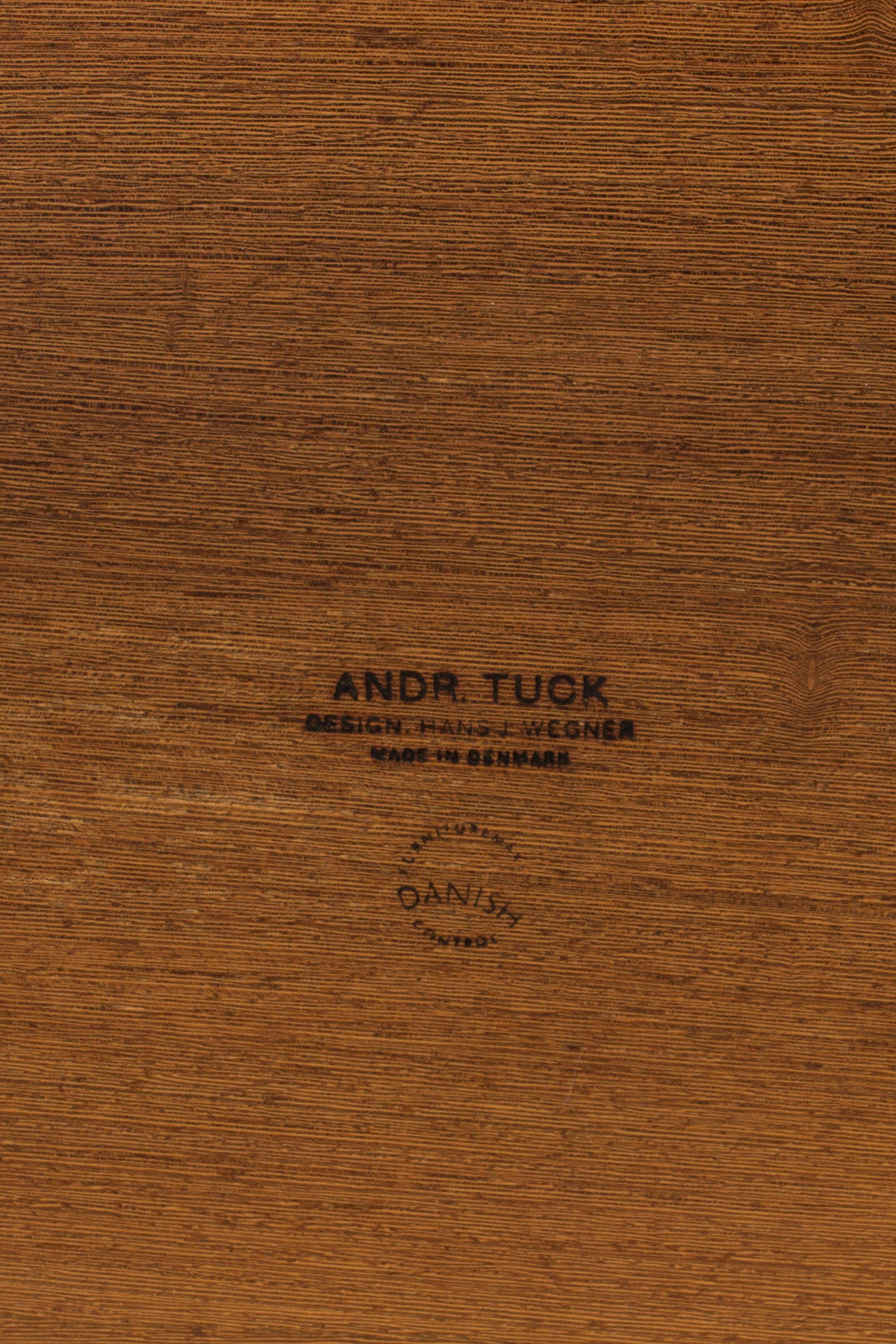 Coffee Table by Hans J. Wegner for Andreas Tuck For Sale 3