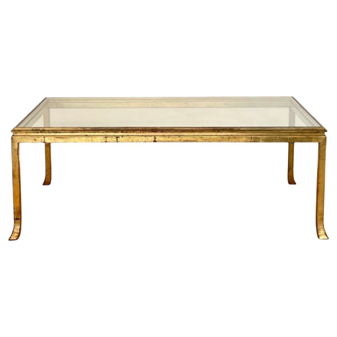 Coffee Table by Henri Pouenat (1934-1987) for Maison Ramsay. 1960s.