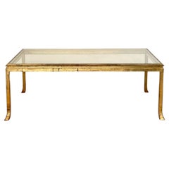 Coffee Table by Henri Pouenat (1934-1987) for Maison Ramsay. 1960s.