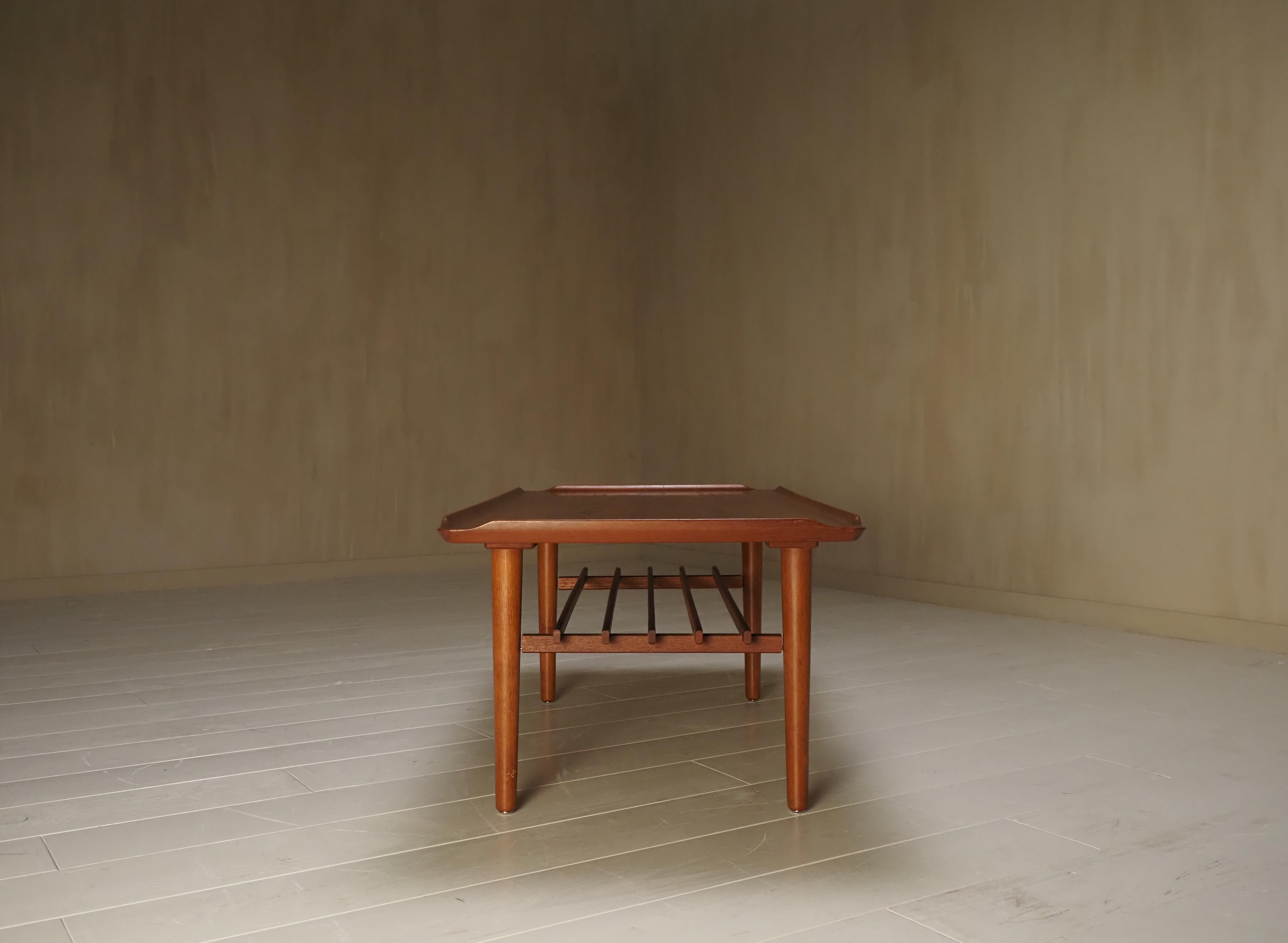 Coffee table by Holger Georg Jensen for Kubus, Denmark 1960s For Sale 3
