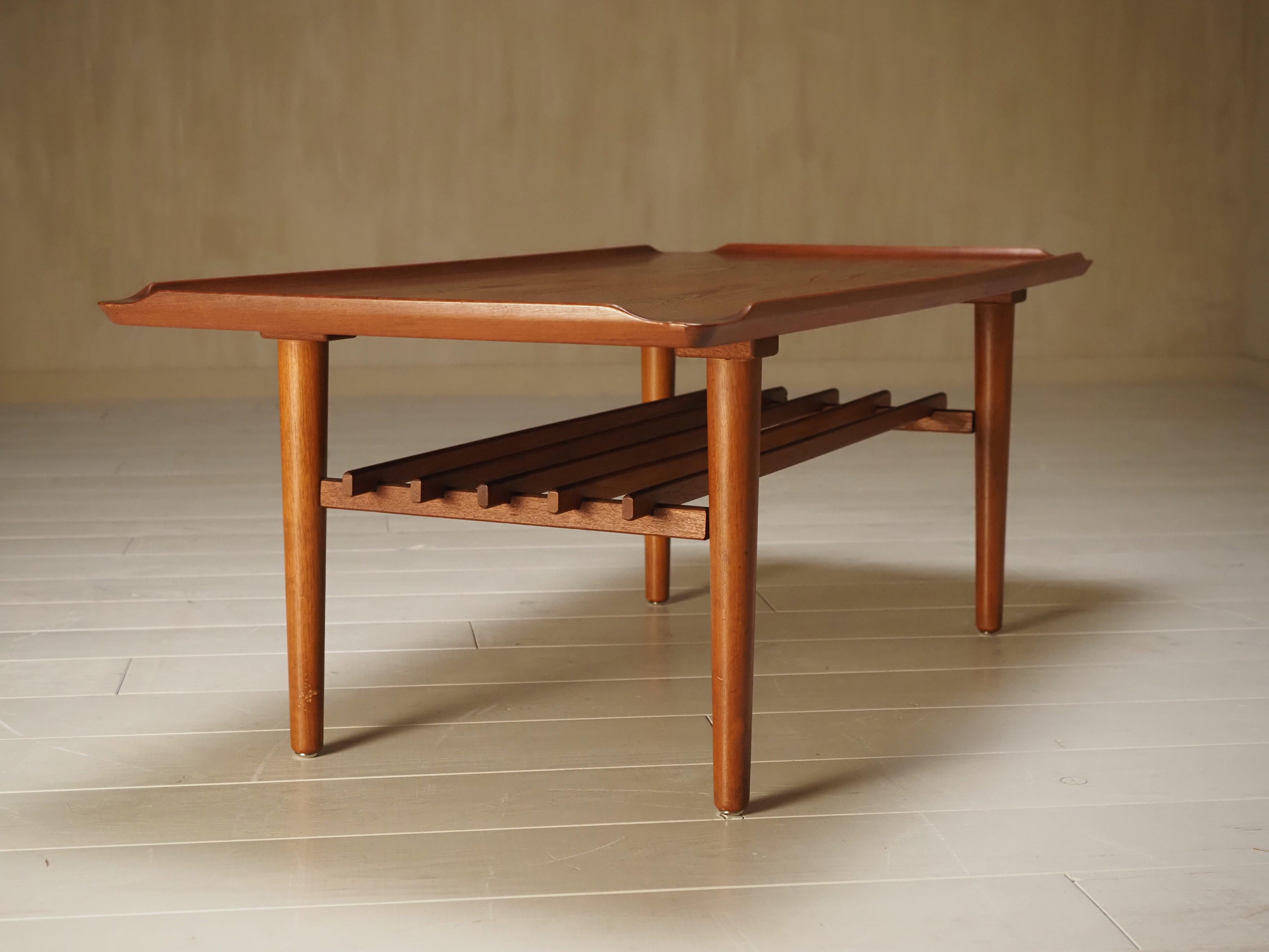 Coffee table by Holger Georg Jensen for Kubus, Denmark 1960s For Sale 6