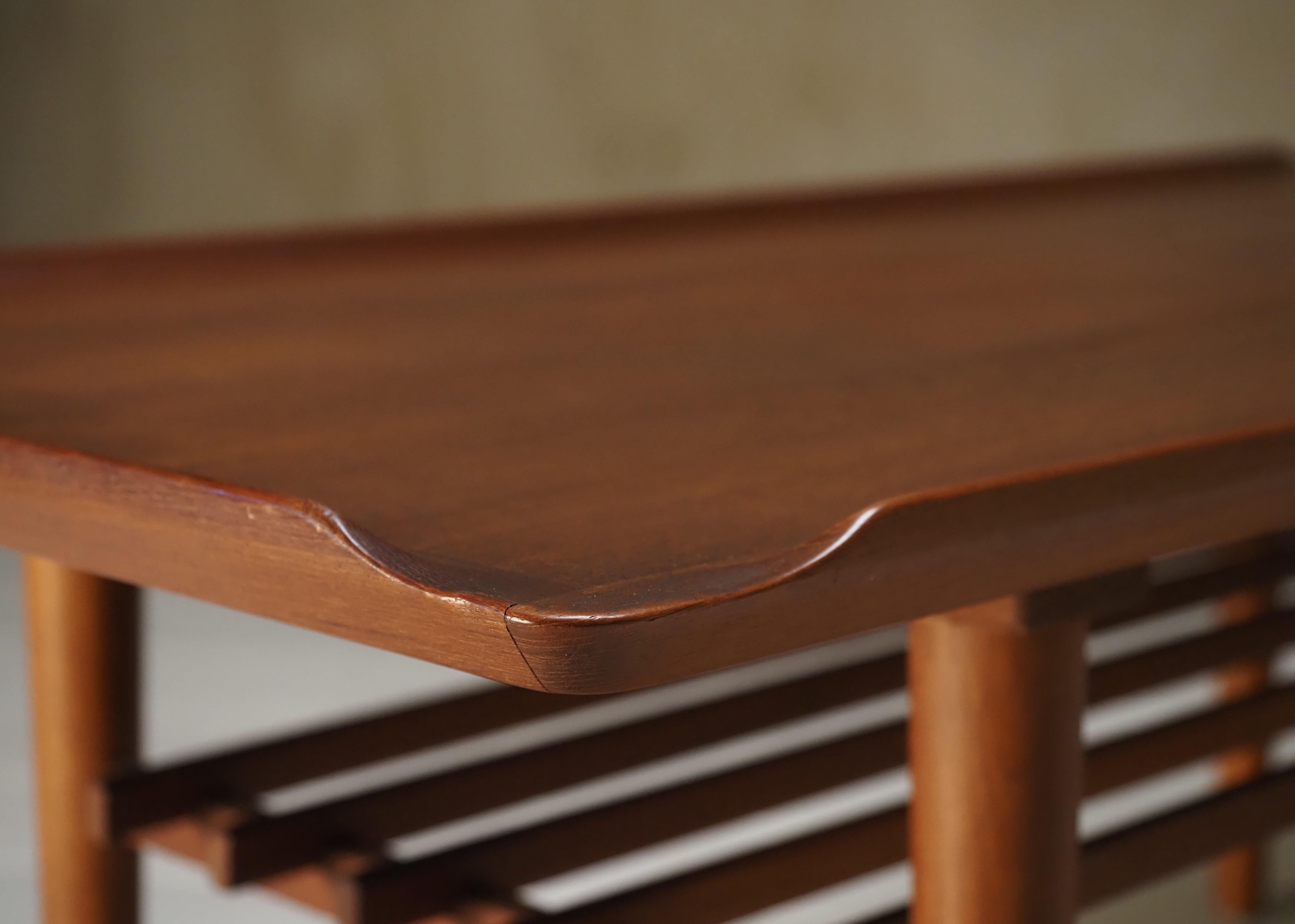 Coffee table by Holger Georg Jensen for Kubus, Denmark 1960s For Sale 8