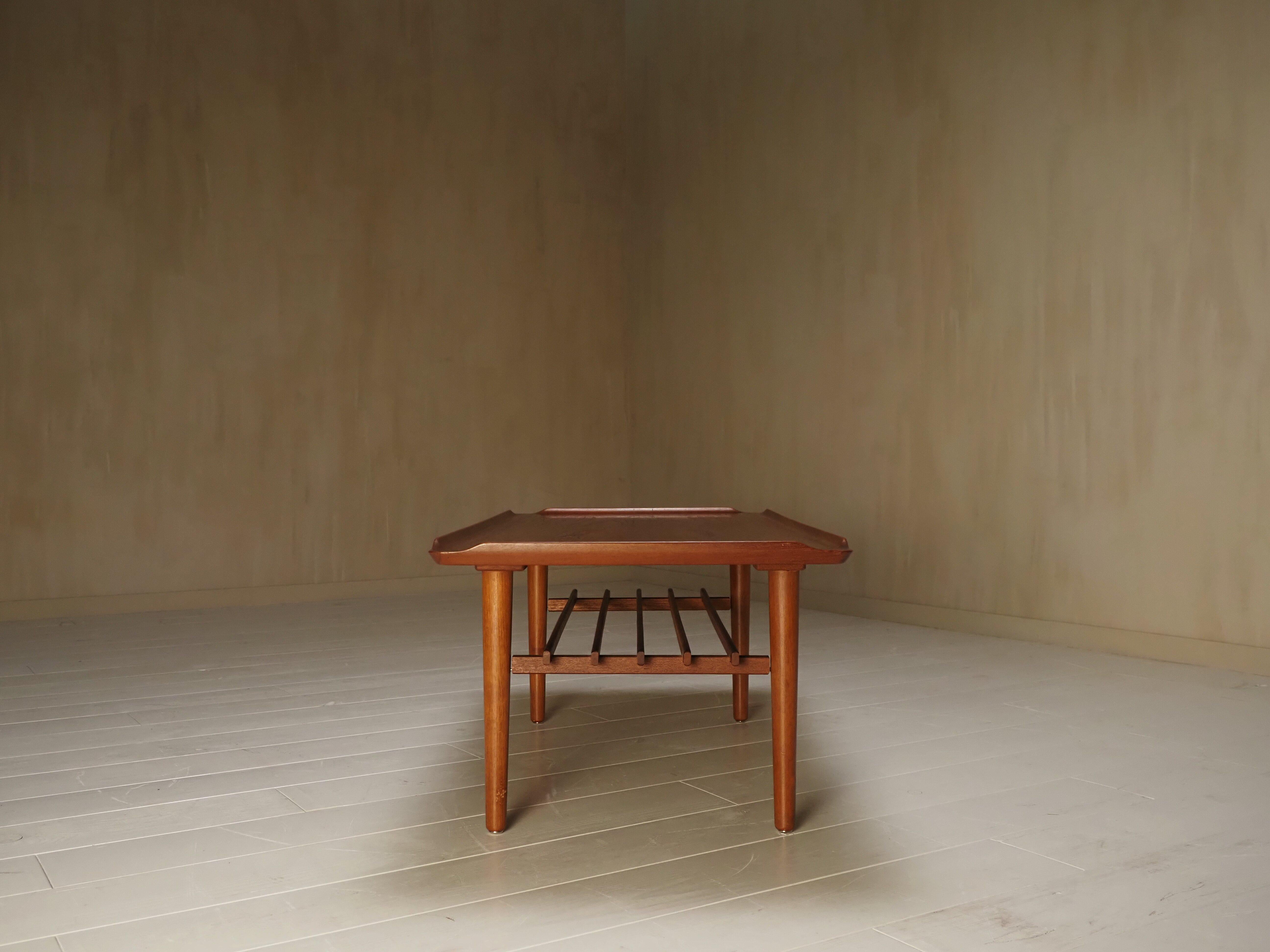 Coffee table by Holger Georg Jensen for Kubus, Denmark 1960s For Sale 1