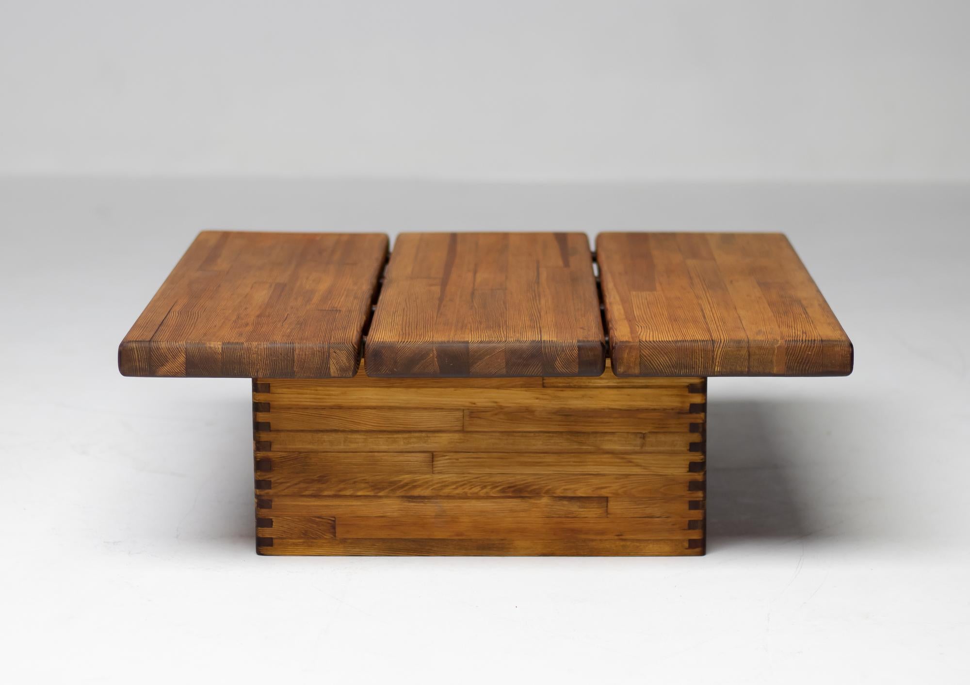 Stained Coffee Table by Ilmari Tapiovaara for Laukaan Puu