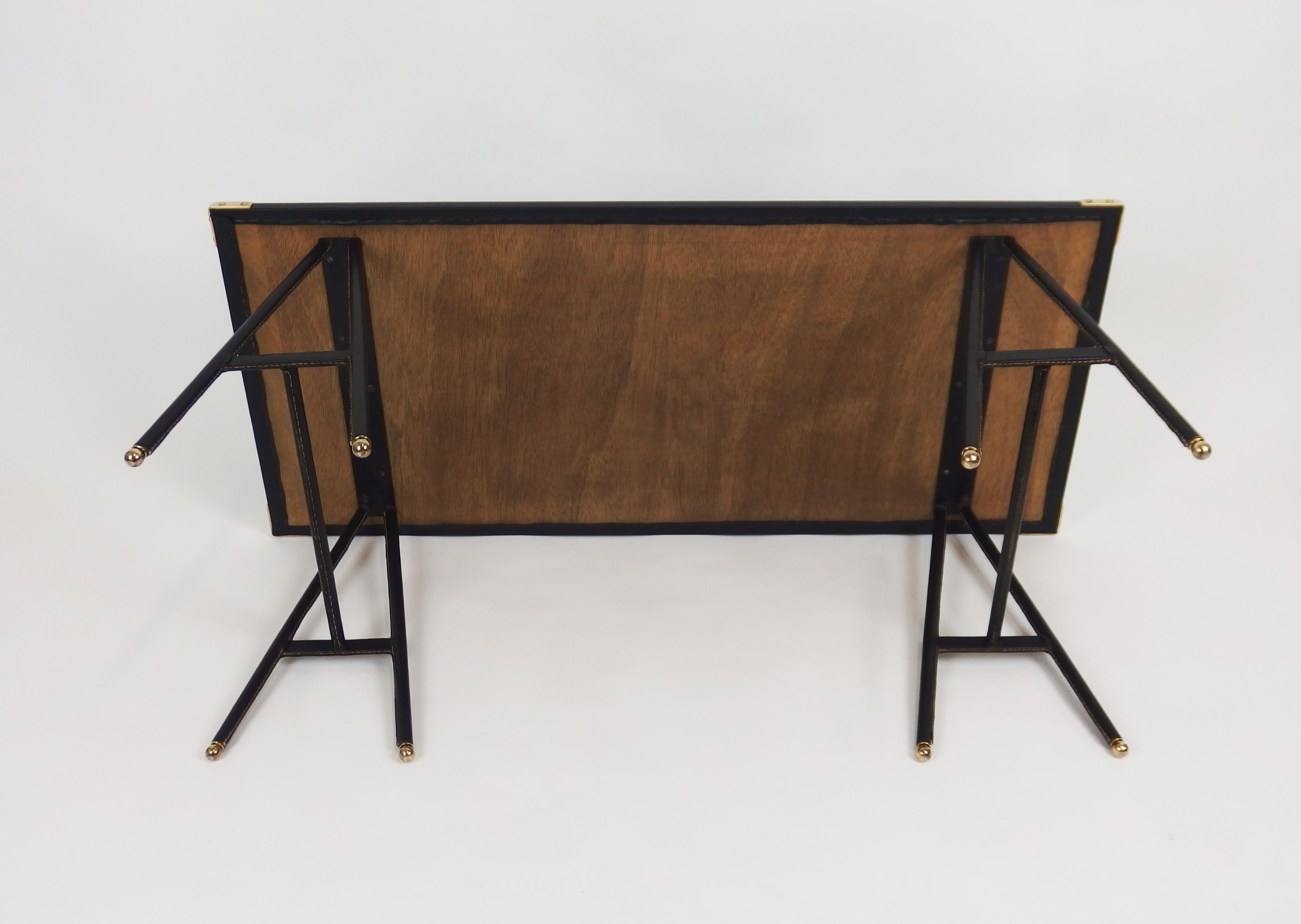 Coffee Table by Jacques Adnet For Sale 3