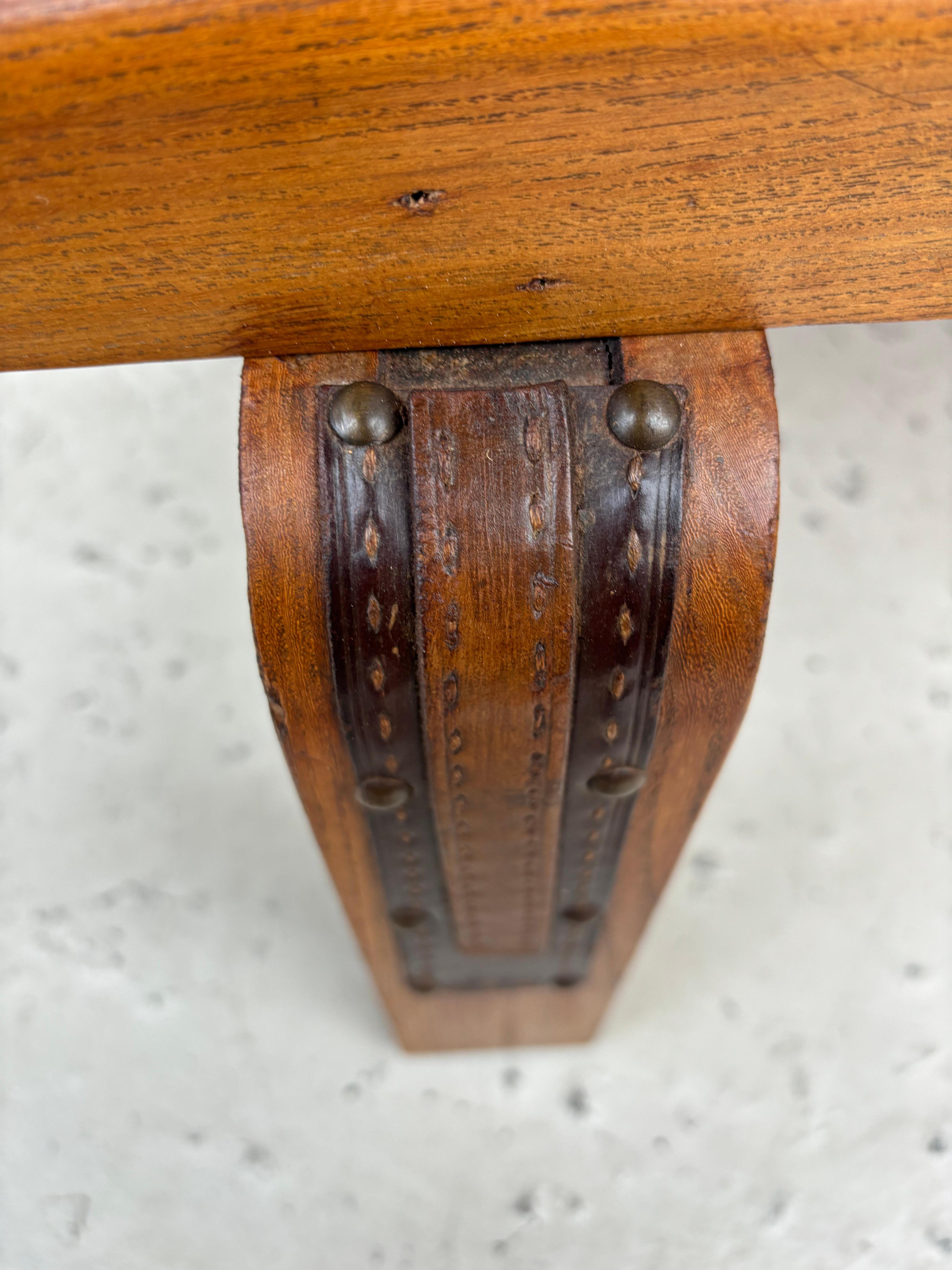 Coffee table by Jacques Adnet For Sale 5