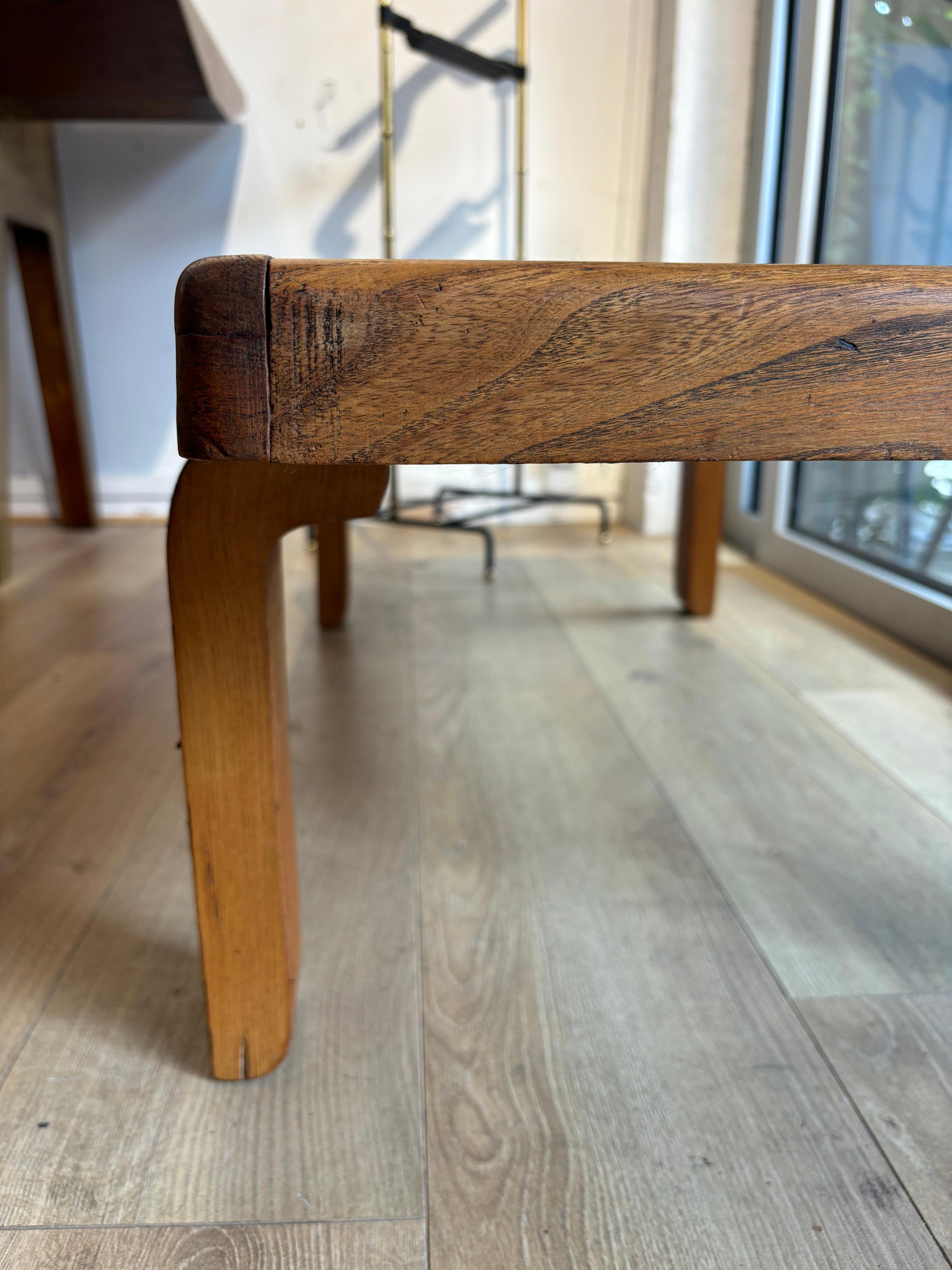 Coffee table by Jacques Adnet For Sale 11