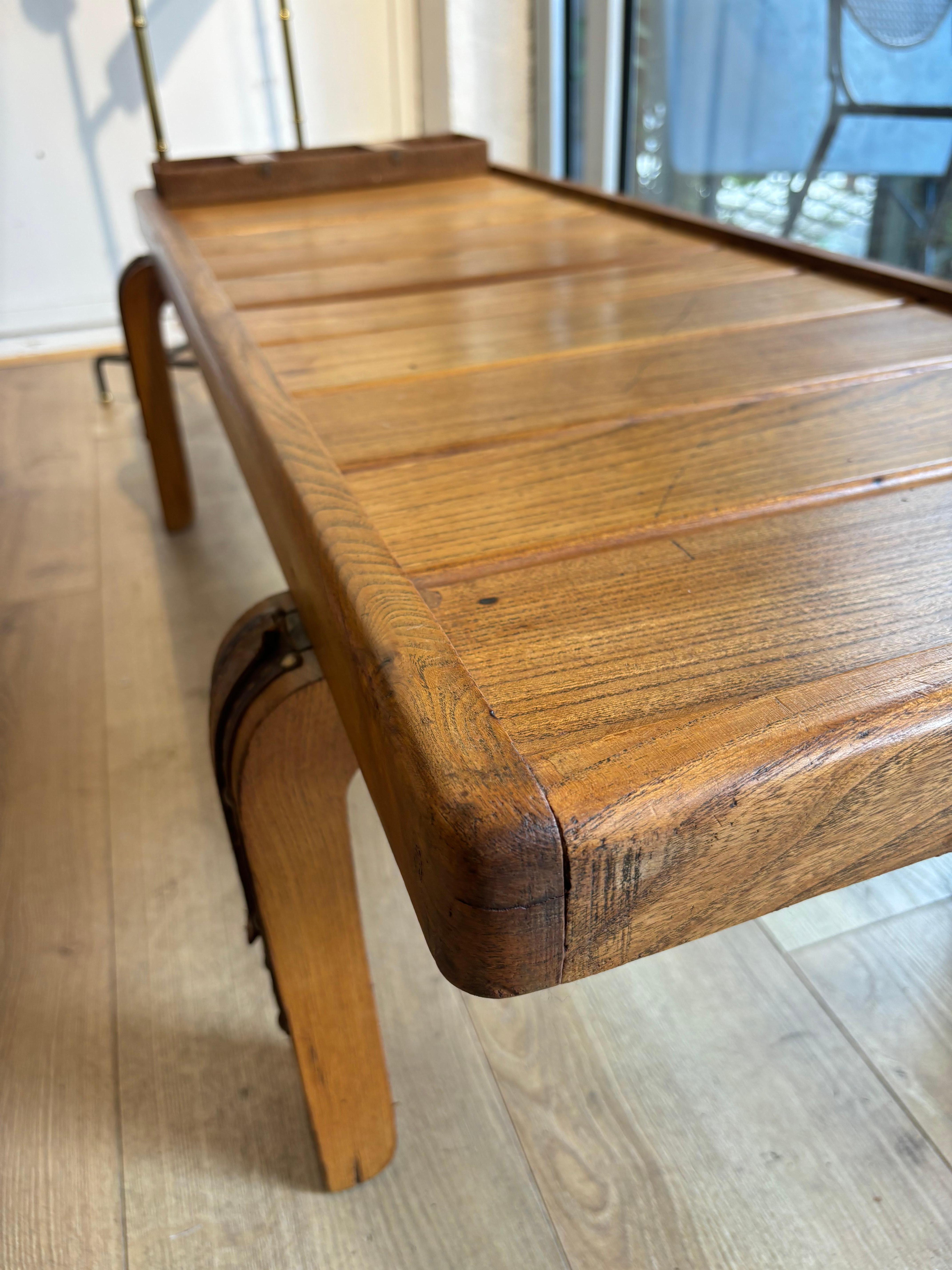 Coffee table by Jacques Adnet For Sale 13