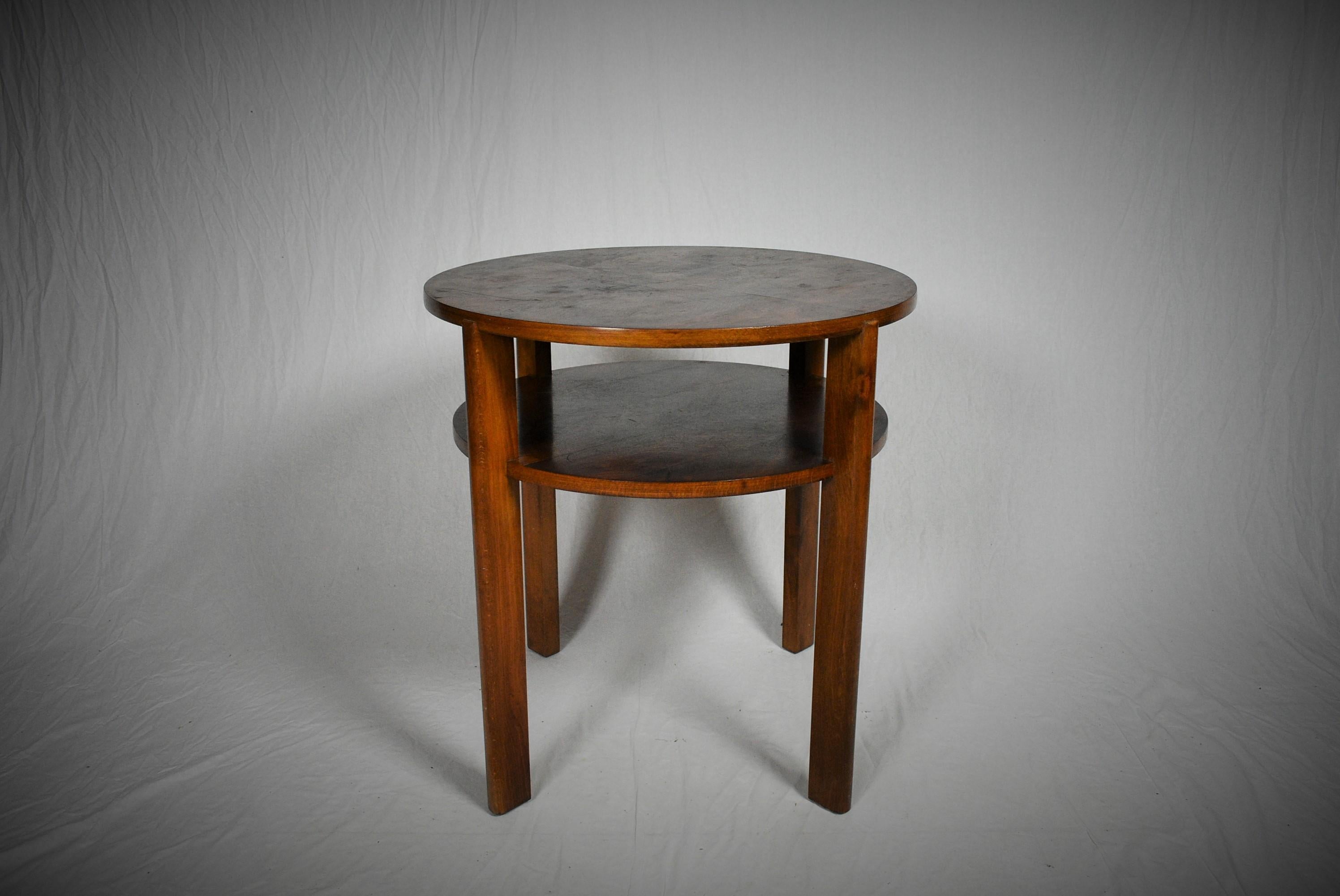 Mid-20th Century Coffee Table by Jindrich Halabala, 1930s