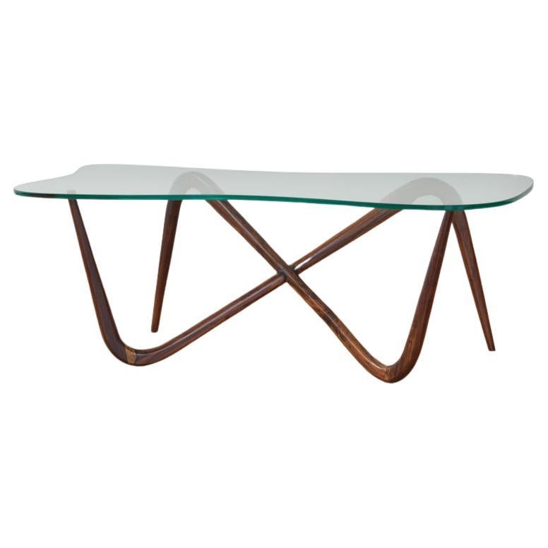 Mesa de centro de Joaquim Tenreiro, 1955