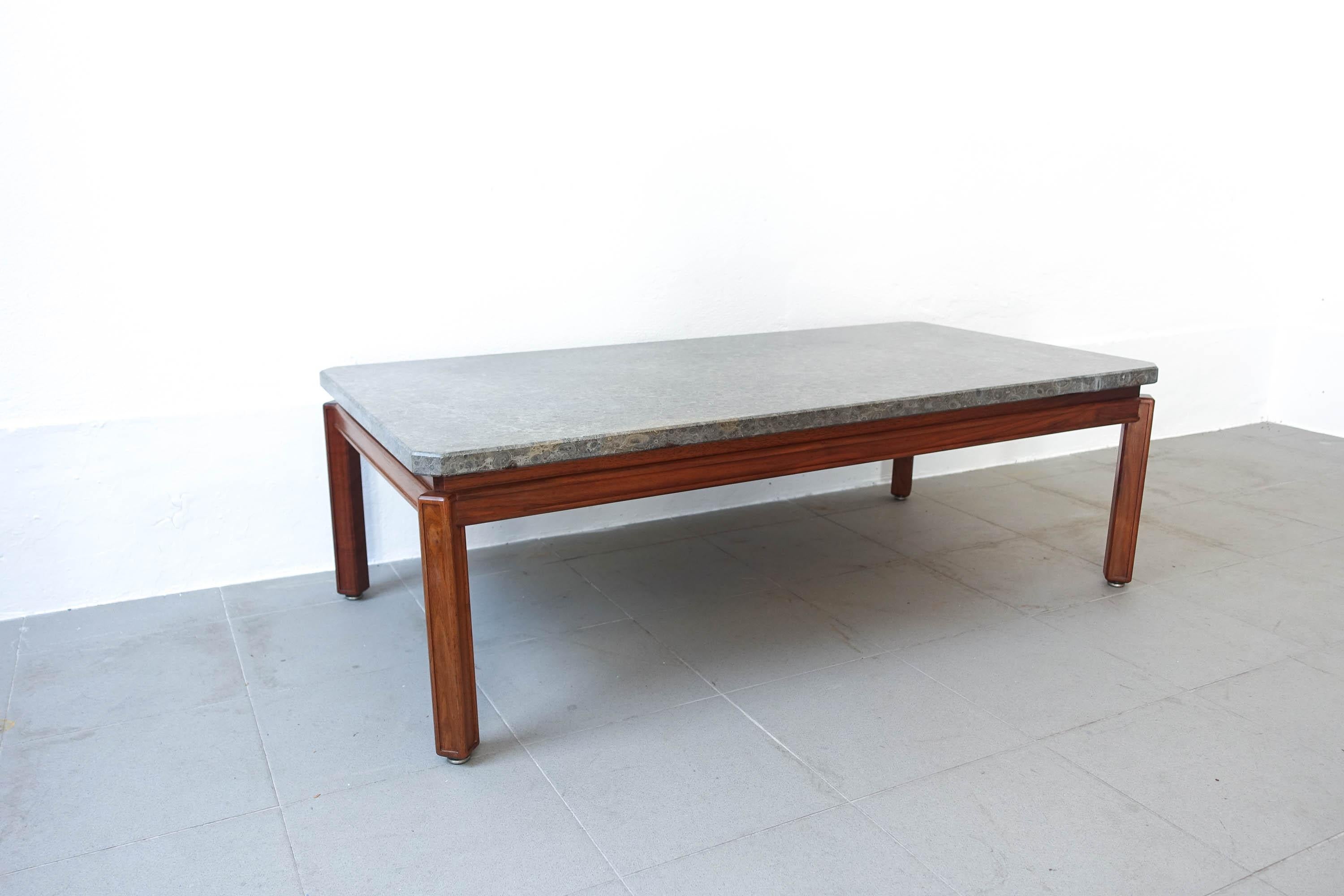 Mid-Century Modern Coffee Table by José Espinho for Estoril Sol Hotel,  Model Export, 1970's For Sale