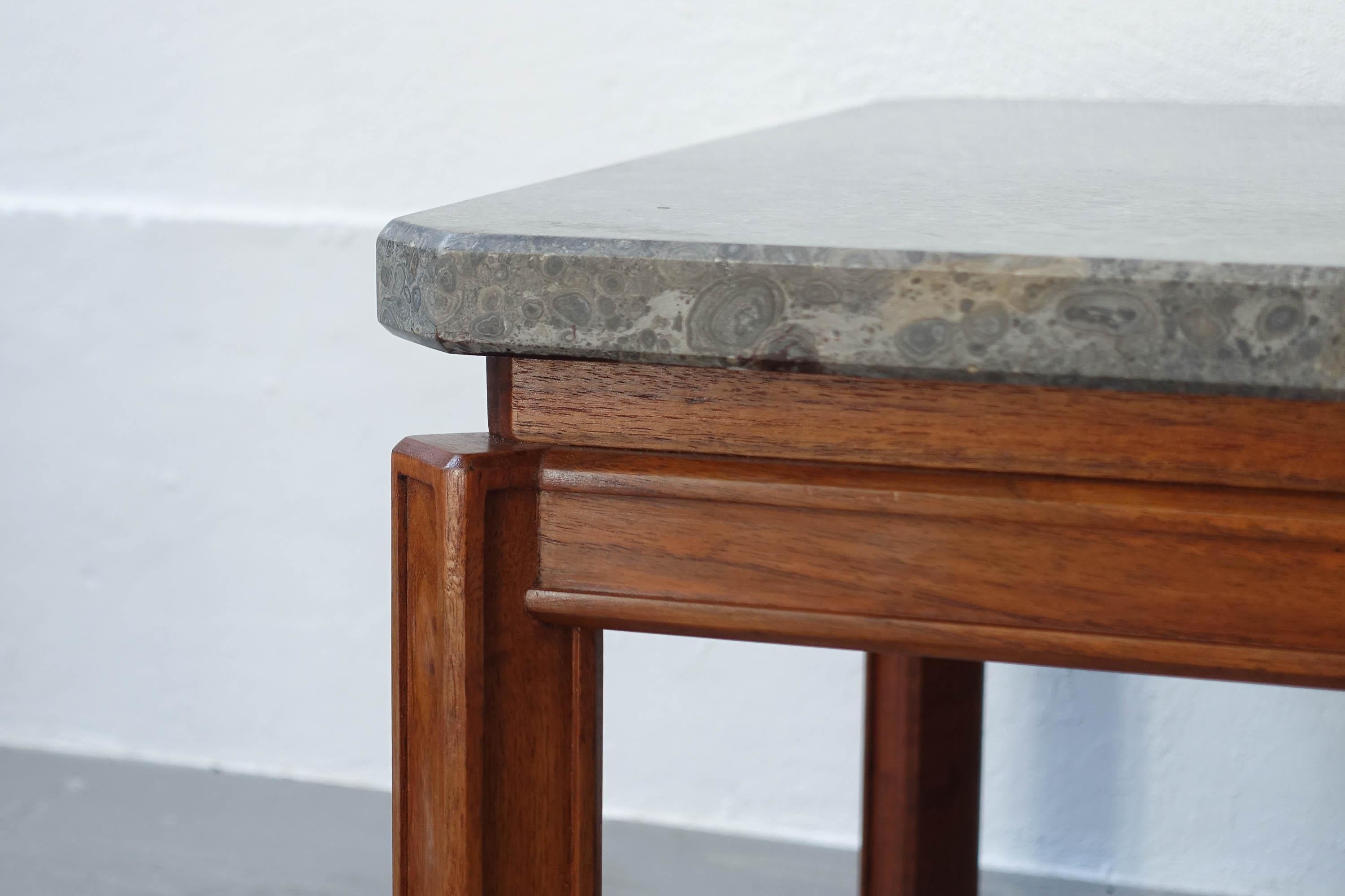 Wood Coffee Table by José Espinho for Estoril Sol Hotel,  Model Export, 1970's For Sale