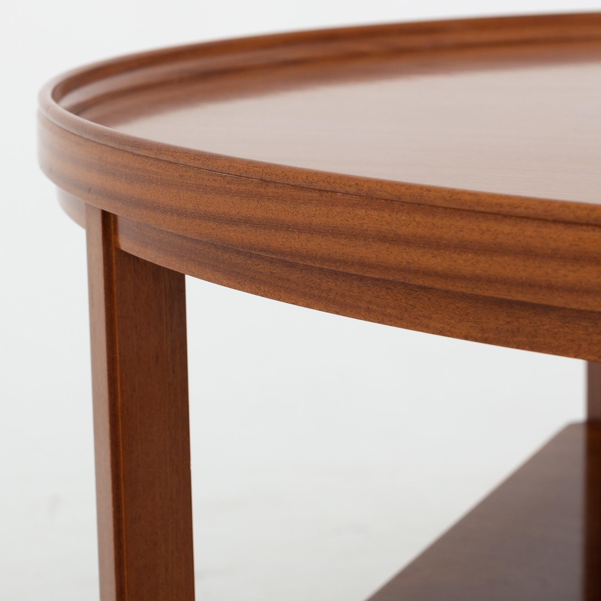 Coffee table in mahogany. Maker Rud. Rasmussen.